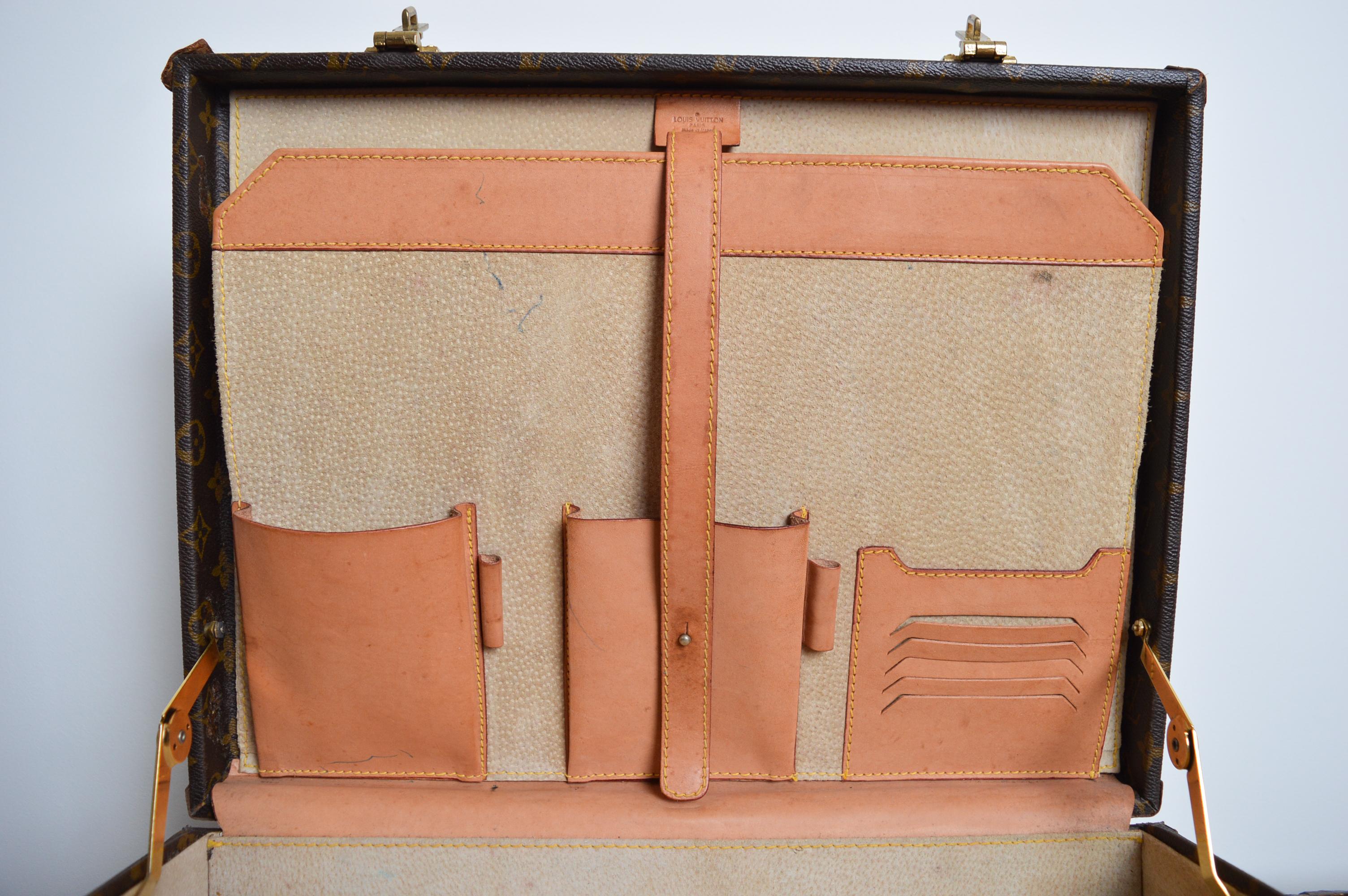 Splendida valigetta Louis Vuitton d'epoca - Monogram Attaché Case 11