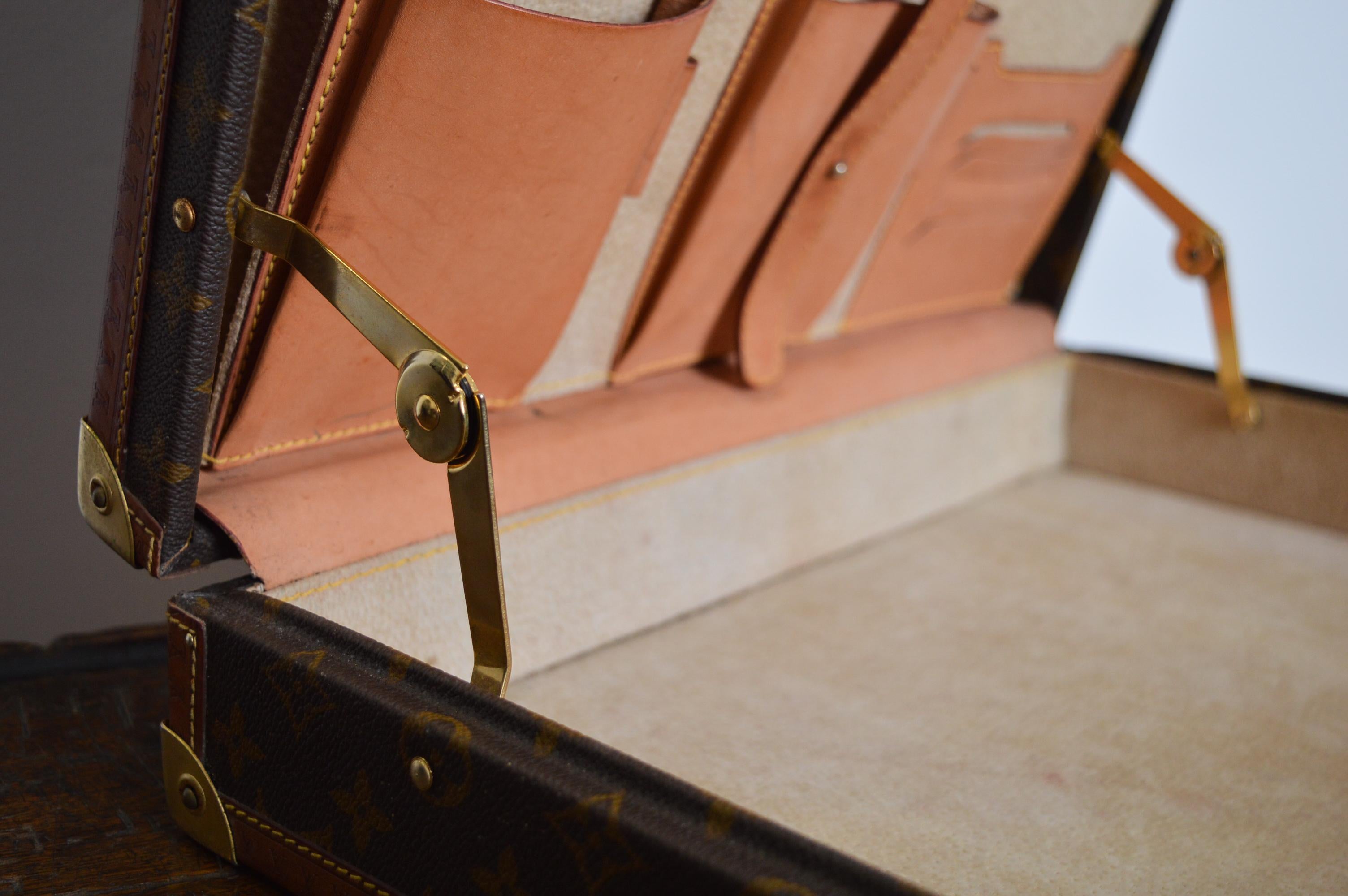 Splendida valigetta Louis Vuitton d'epoca - Monogram Attaché Case 13
