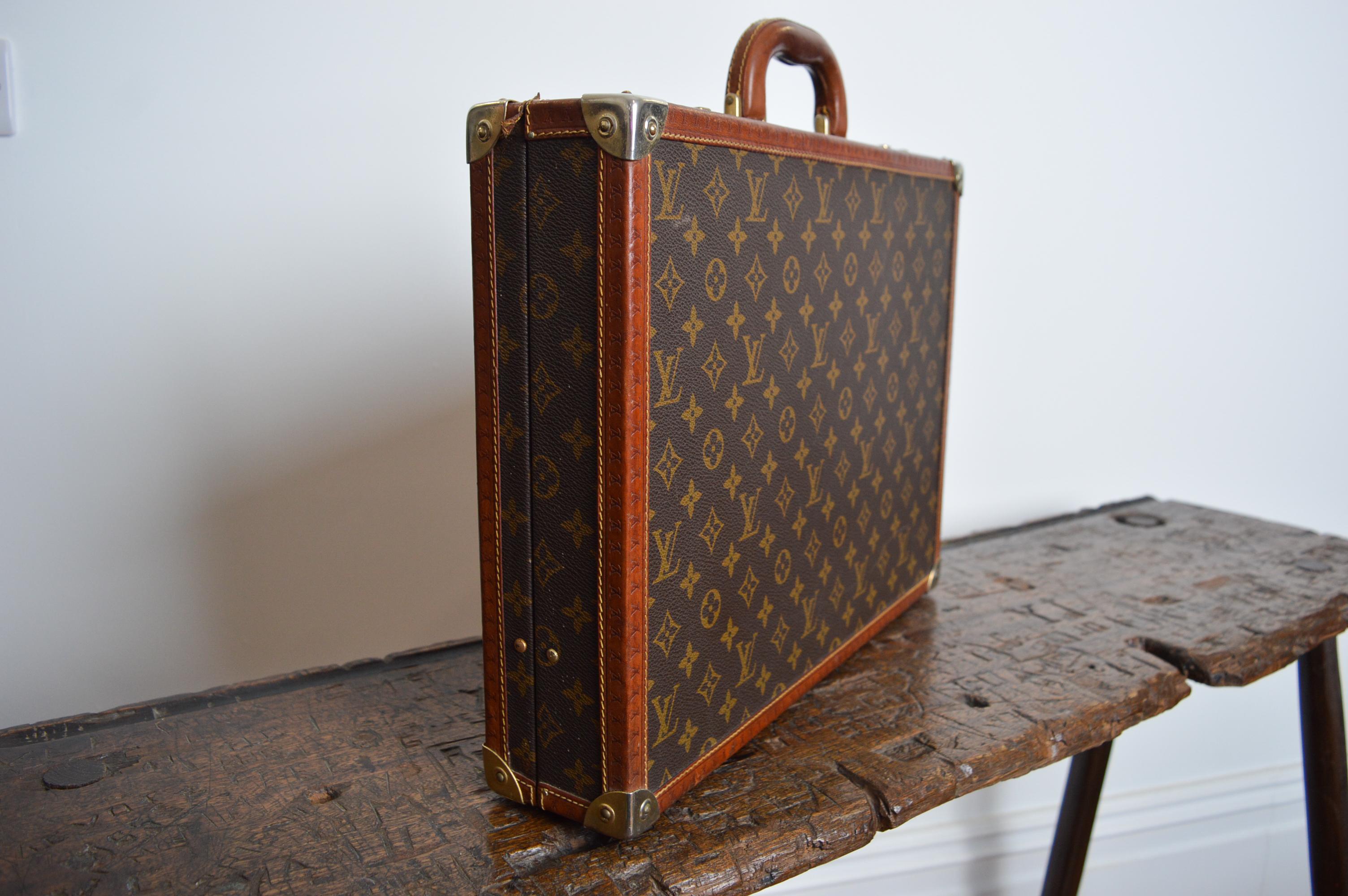 Splendida valigetta Louis Vuitton d'epoca - Monogram Attaché Case 14