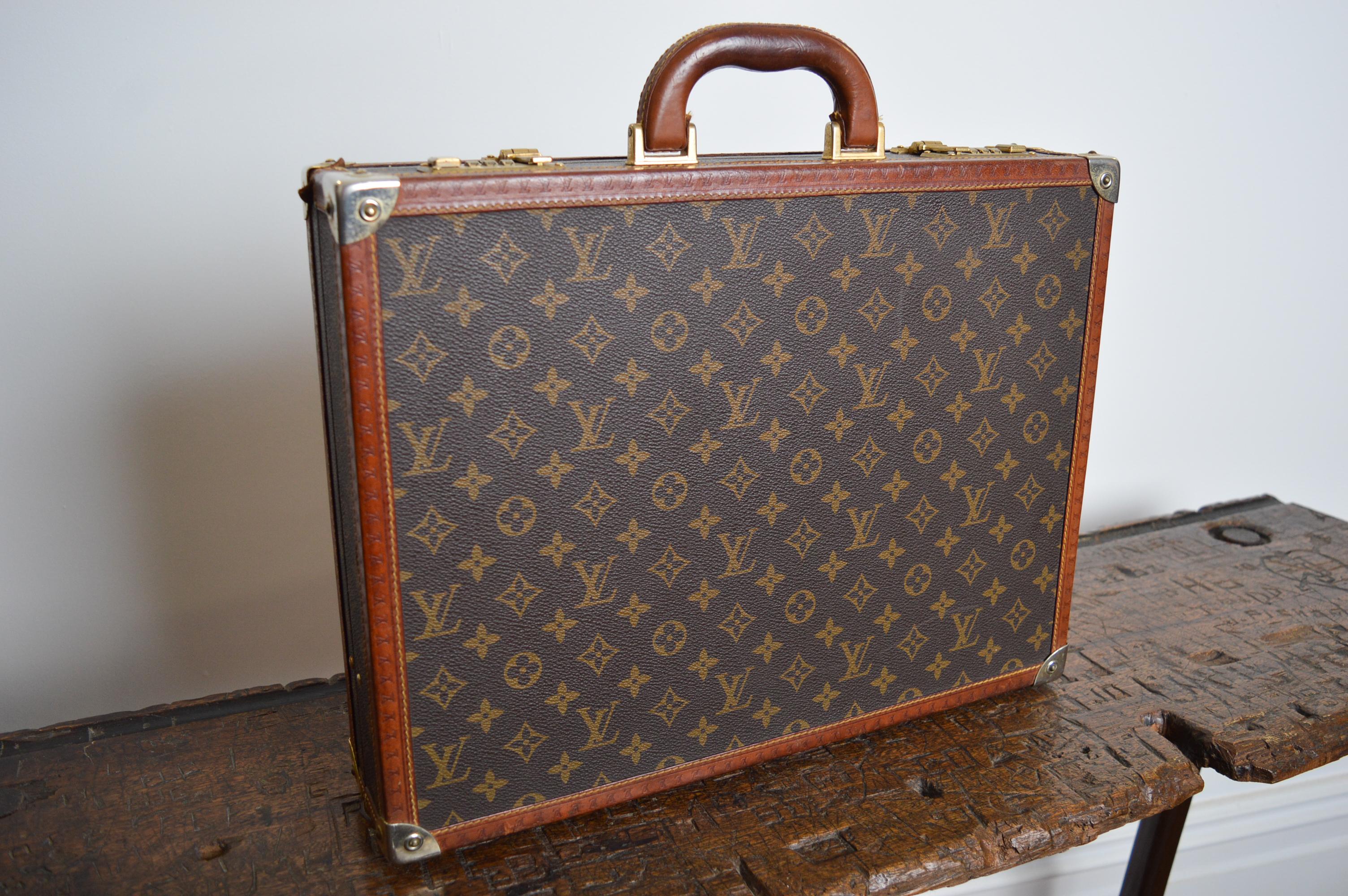 Splendida valigetta Louis Vuitton d'epoca - Monogram Attaché Case 15