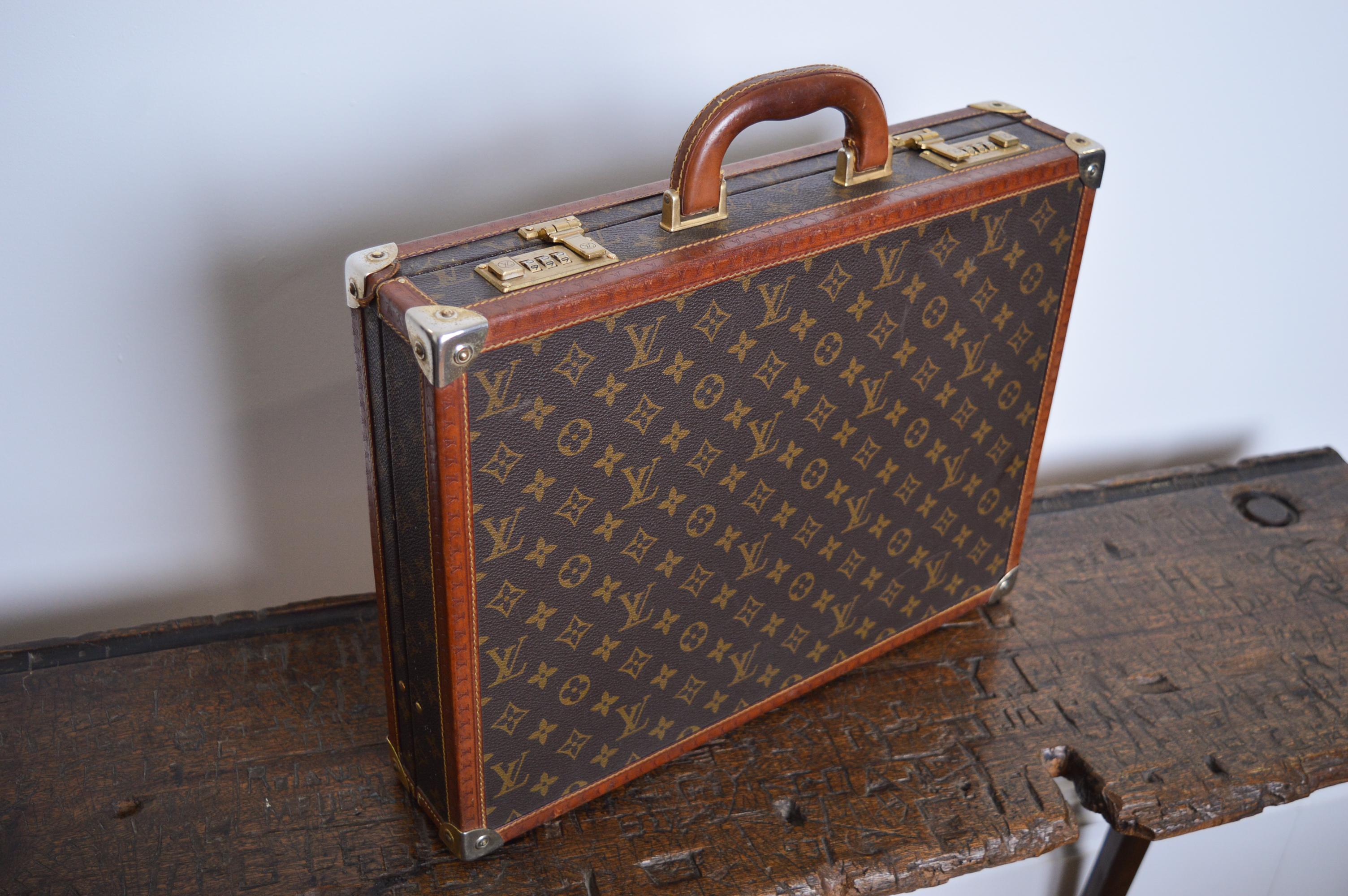 Splendida valigetta Louis Vuitton d'epoca - Monogram Attaché Case 1