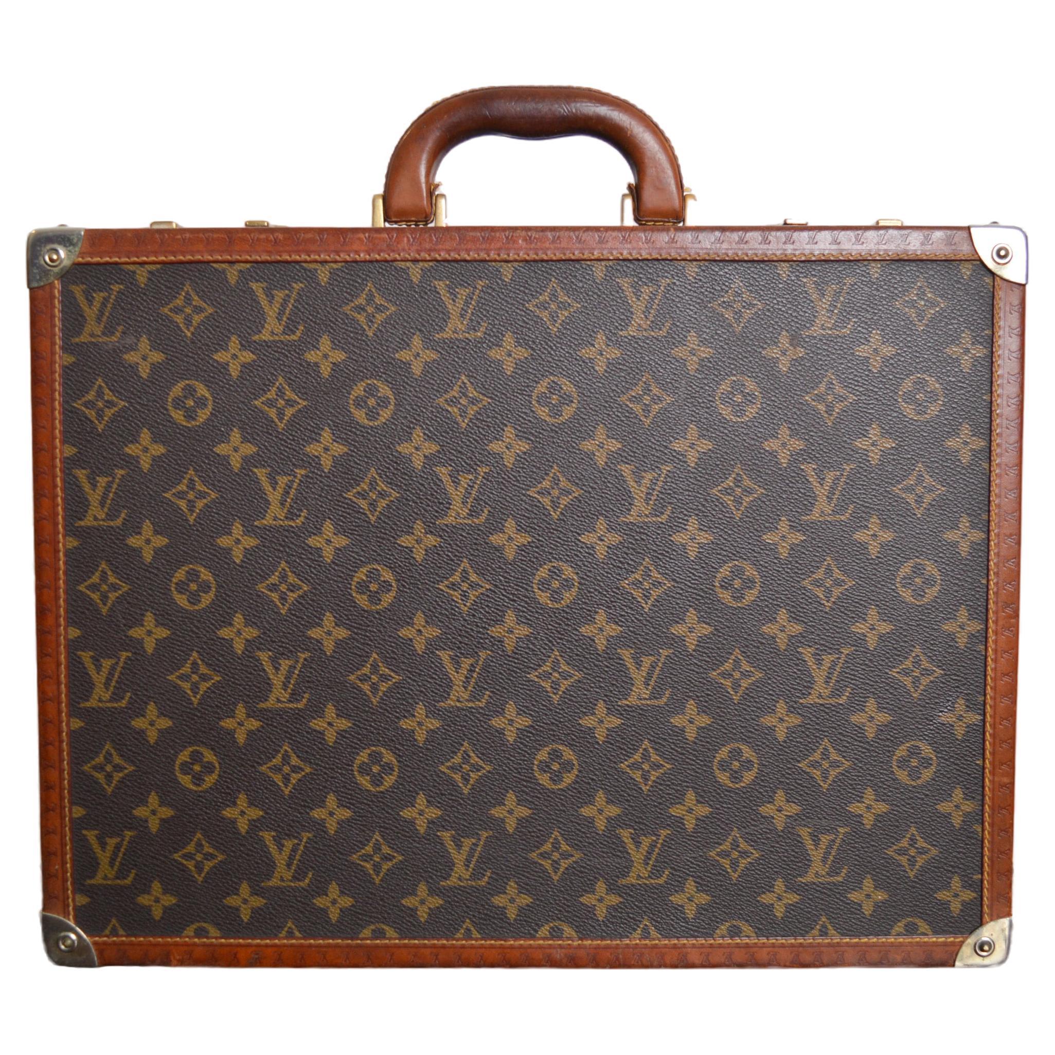 Louis Vuitton Vintage Rare Monogram Canvas Men's Briefcase Laptop Business  Bag at 1stDibs