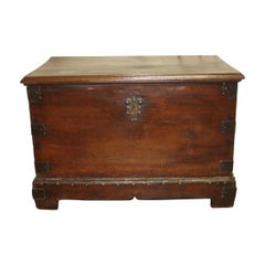 Superbe 17th Century French Blanket Chest or Trunk