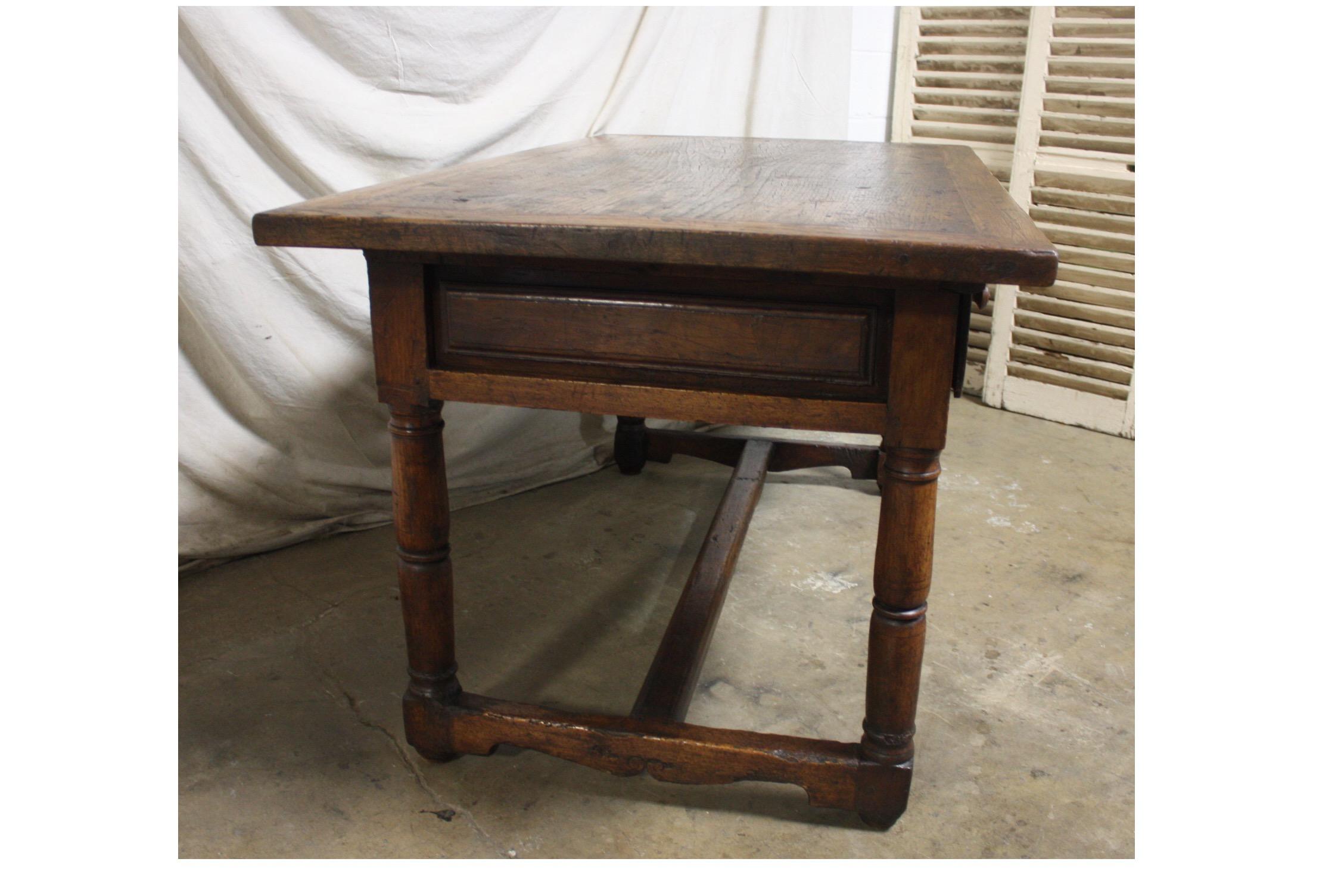 Oak Superbe 18th Century French Desk