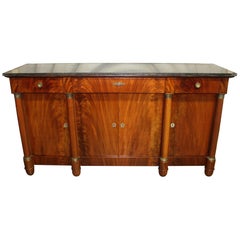 Superbe 19th Century Empire French Sideboard