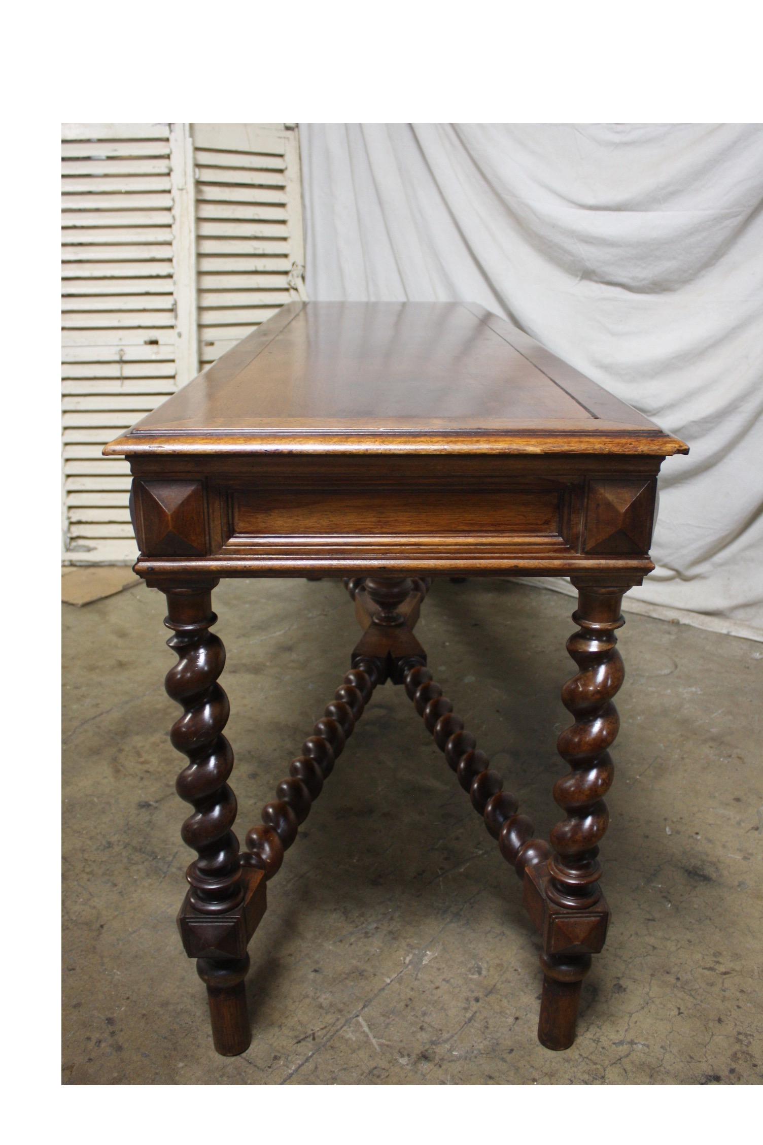 Louis XIII Superbe 19th Century French Console Table