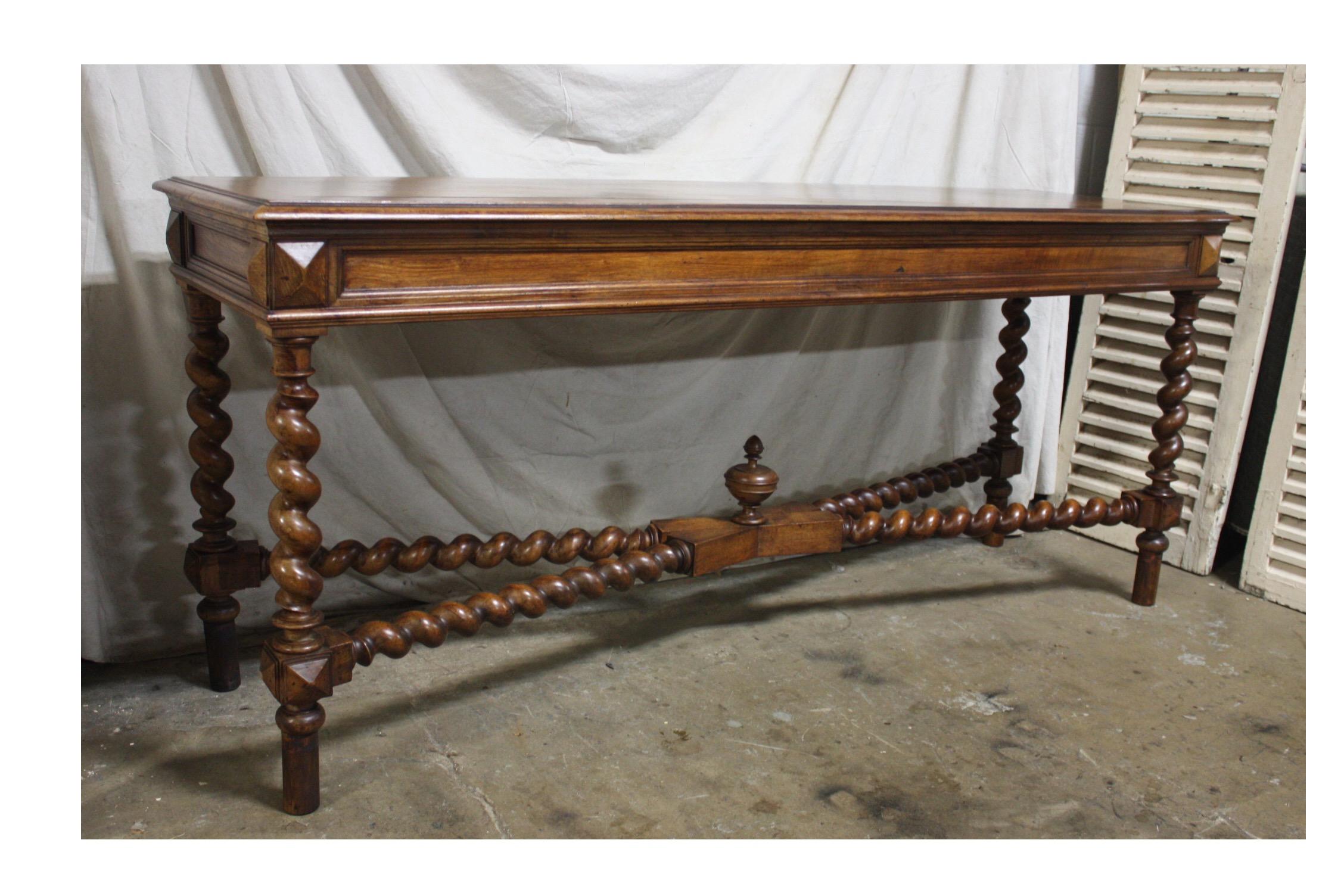 Superbe 19th Century French Console Table 2