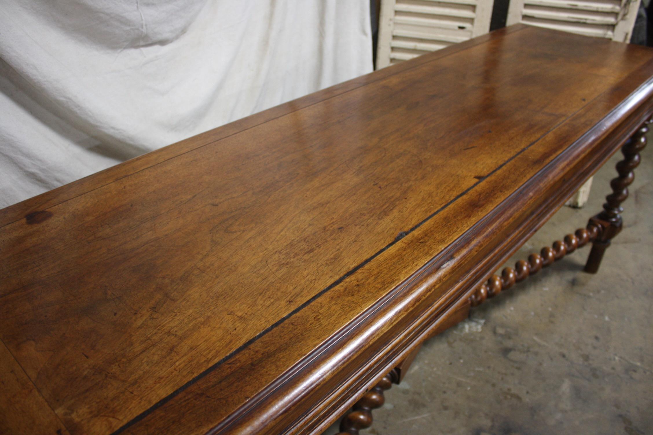 Superbe 19th Century French Console Table 3