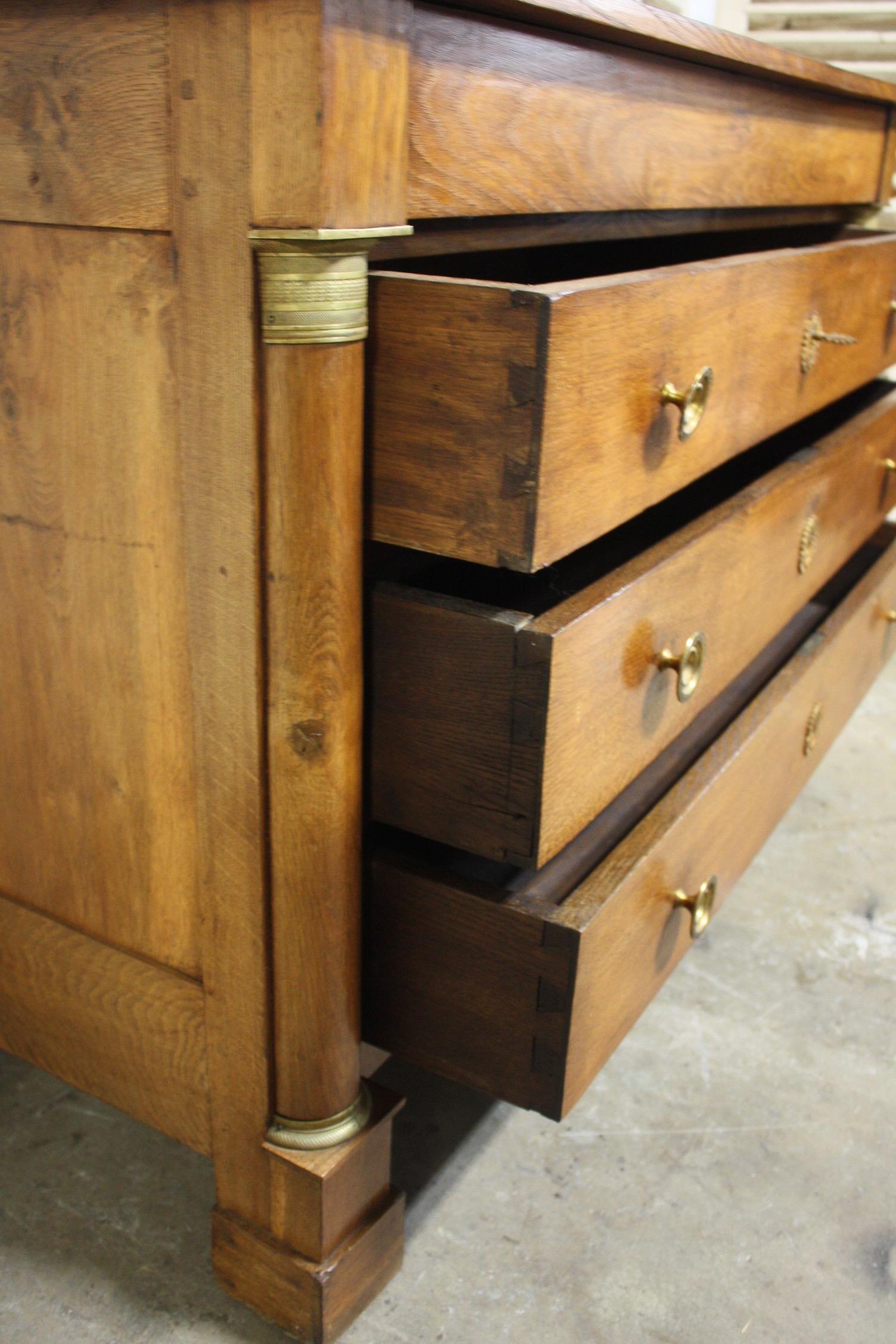 Superbe 19th Century French Empire Chest 8