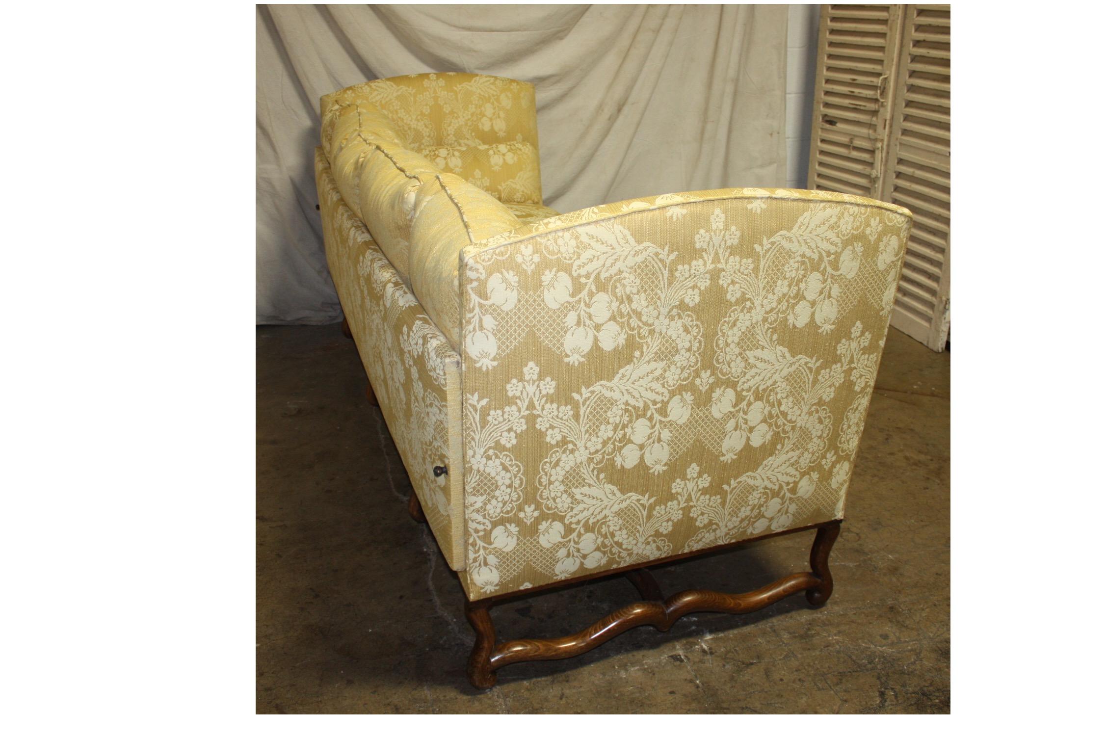 Superbe French 19th Century Sofa 1