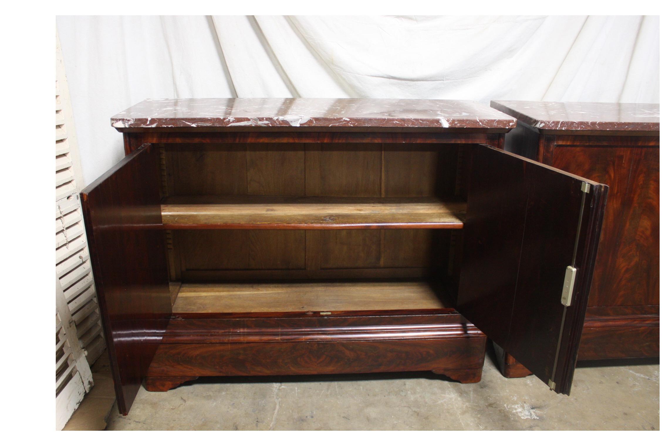 Superbe Pair of 19th Century French Buffet 1