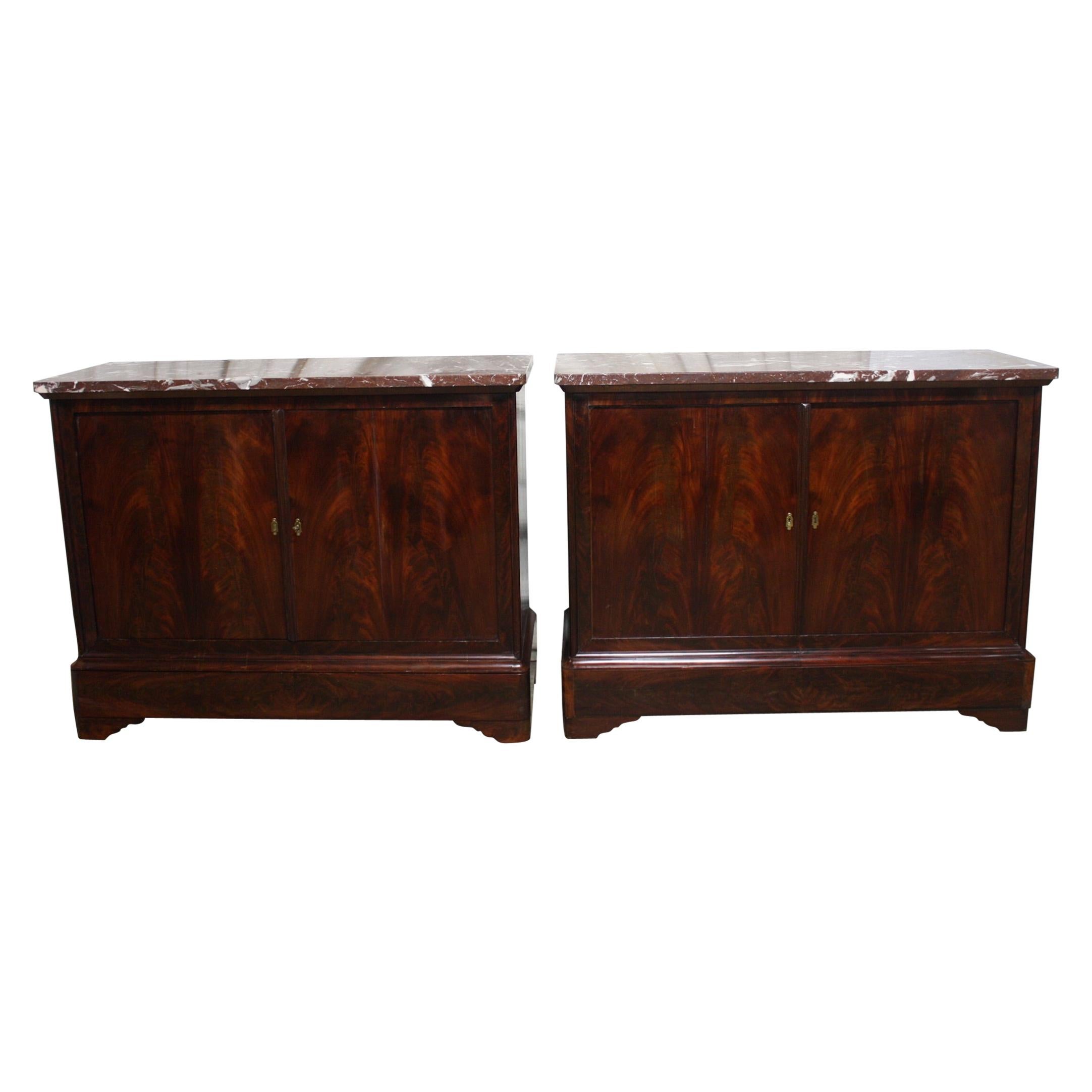 Superbe Pair of 19th Century French Buffet