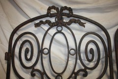 Superbe Pair of French 19th Century Iron Gates