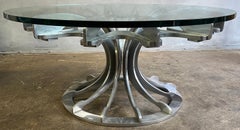 Superbly Designed and Crafted Cast Aluminum Coffee Table