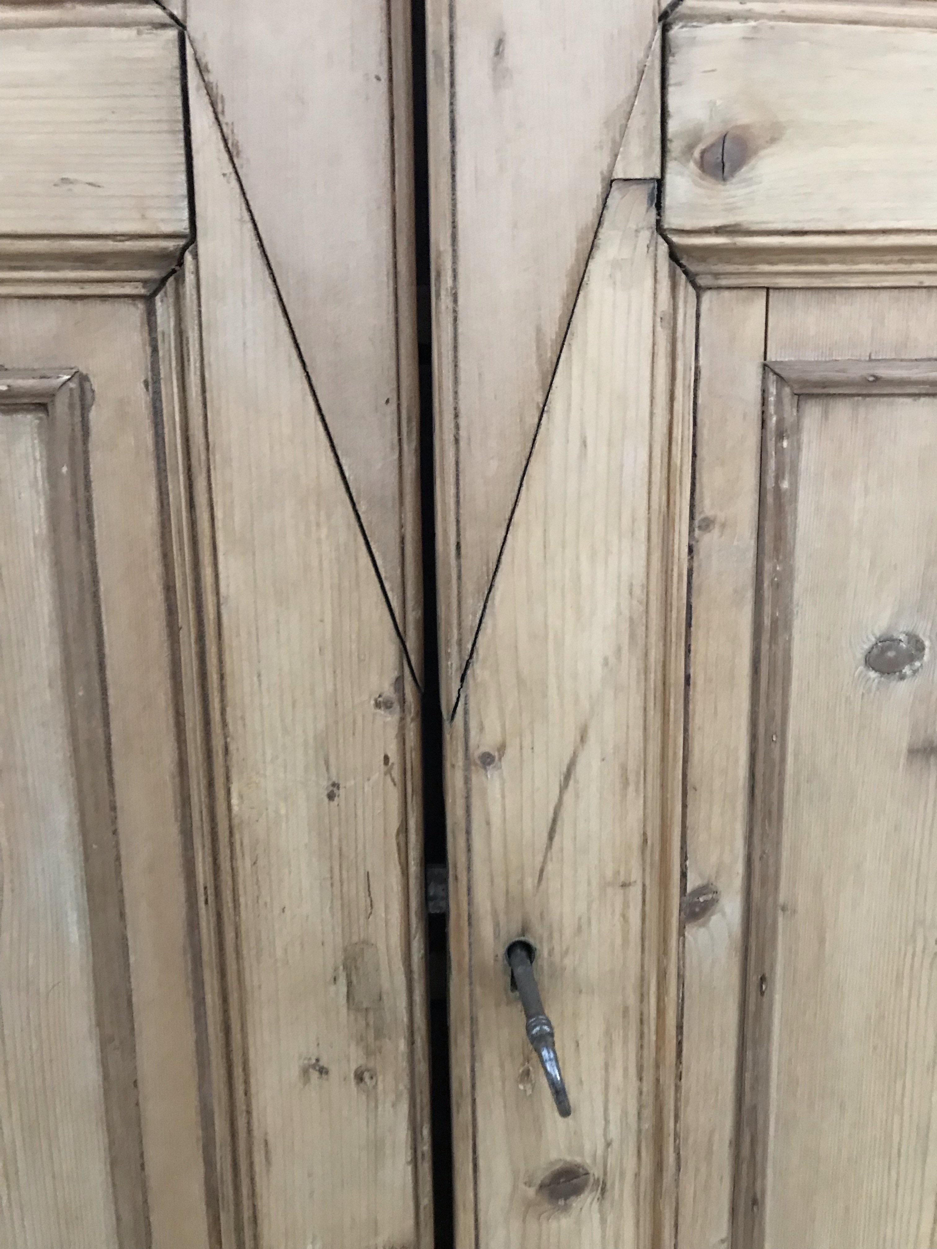 Superbly Versatile 19th Century Pine Scottish Solicitors Cabinet Armoire For Sale 6