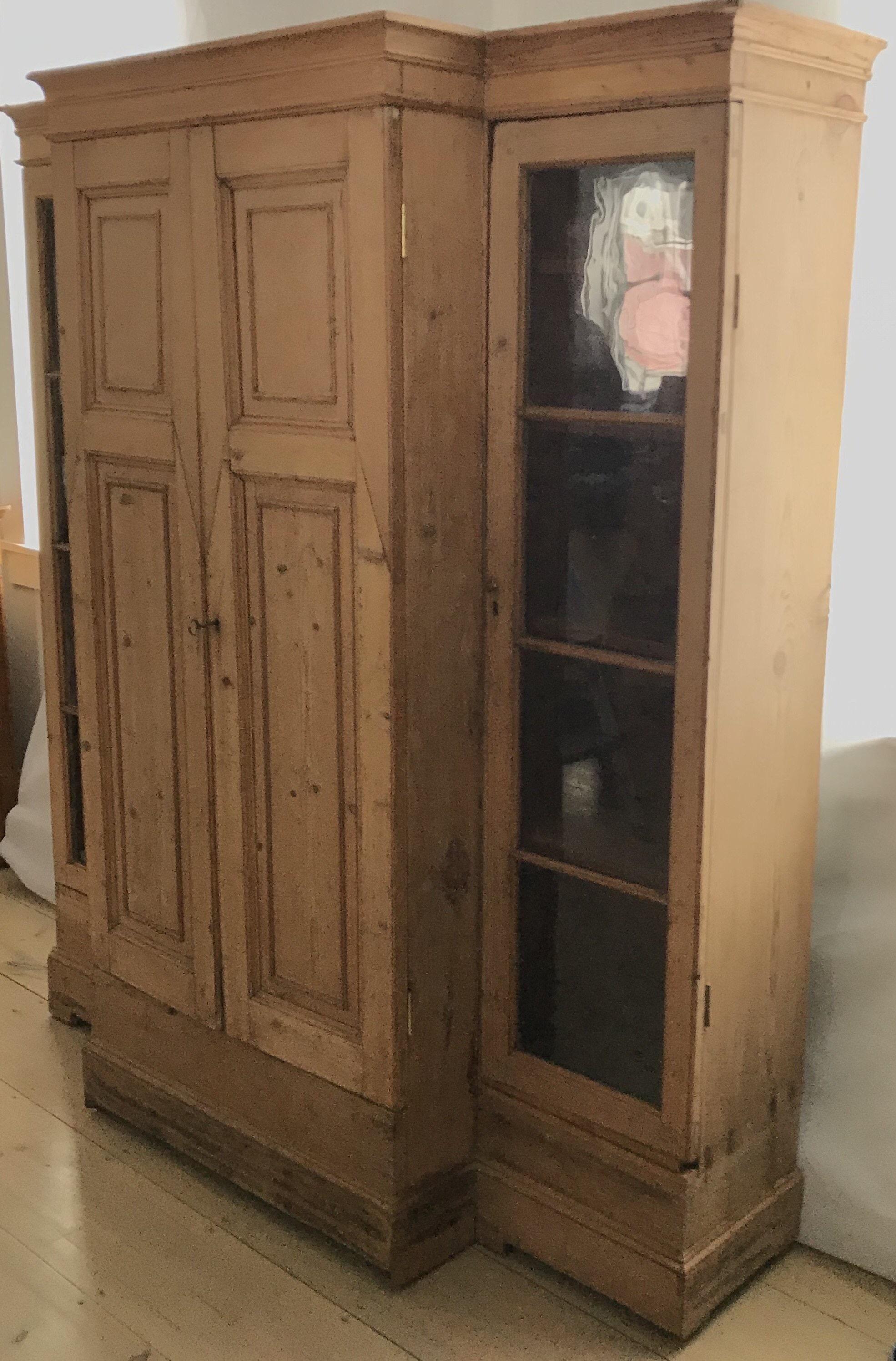 Superbly Versatile 19th Century Pine Scottish Solicitors Cabinet Armoire For Sale 2