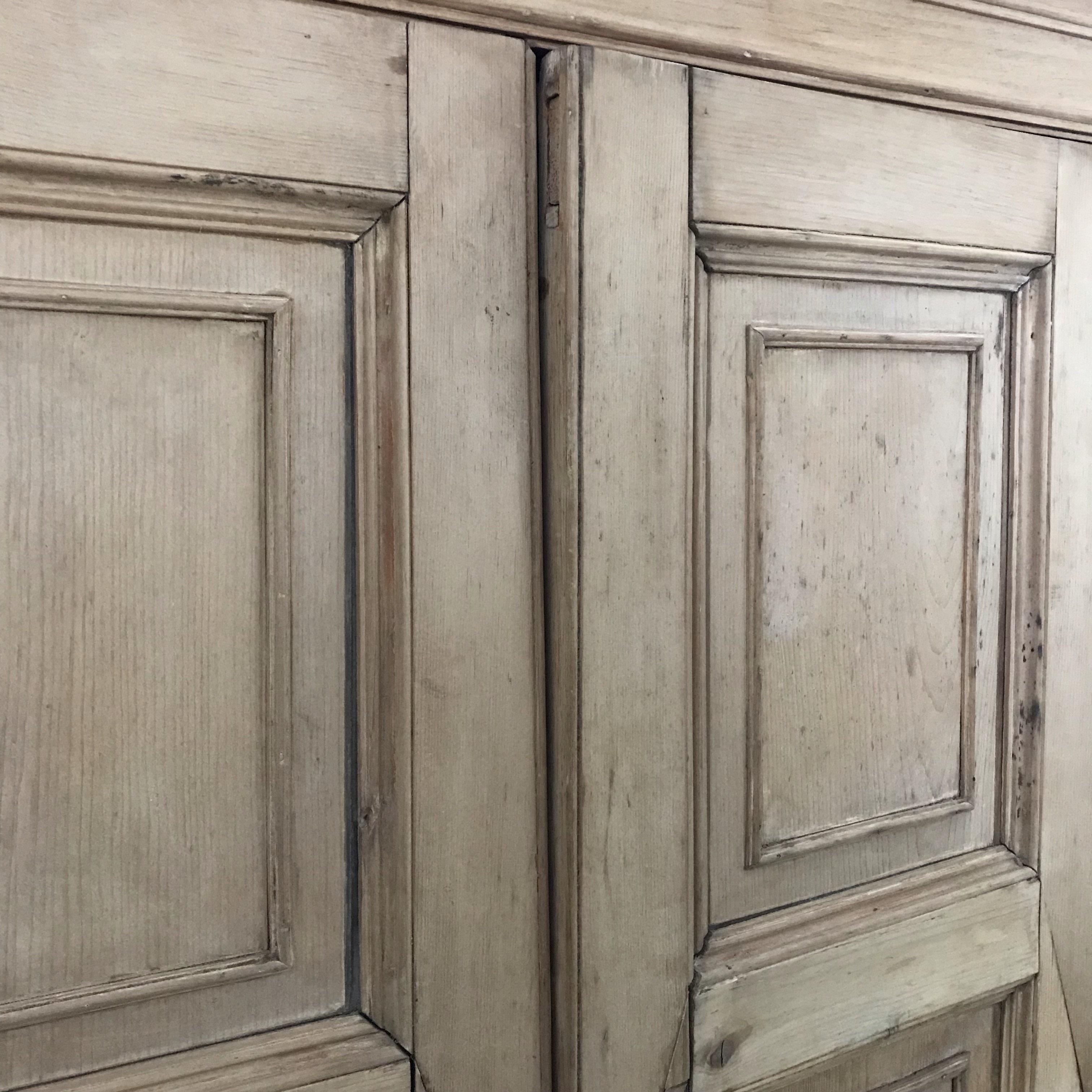 Superbly Versatile 19th Century Pine Scottish Solicitors Cabinet Armoire For Sale 5