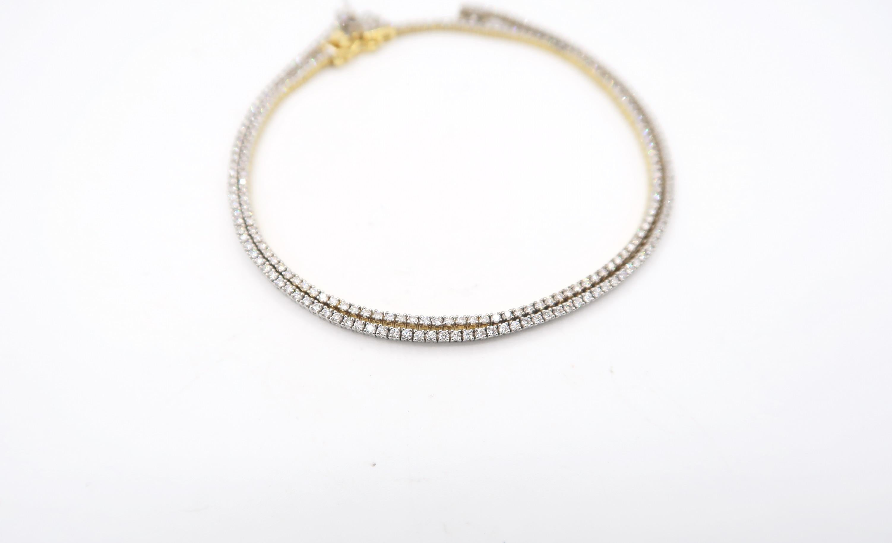 thin tennis bracelet