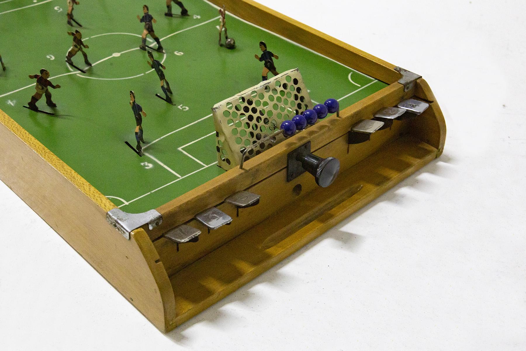 Superga Pimea Vintage Collectible Table Football, Inter-Milan Derby In Good Condition In Milano, IT