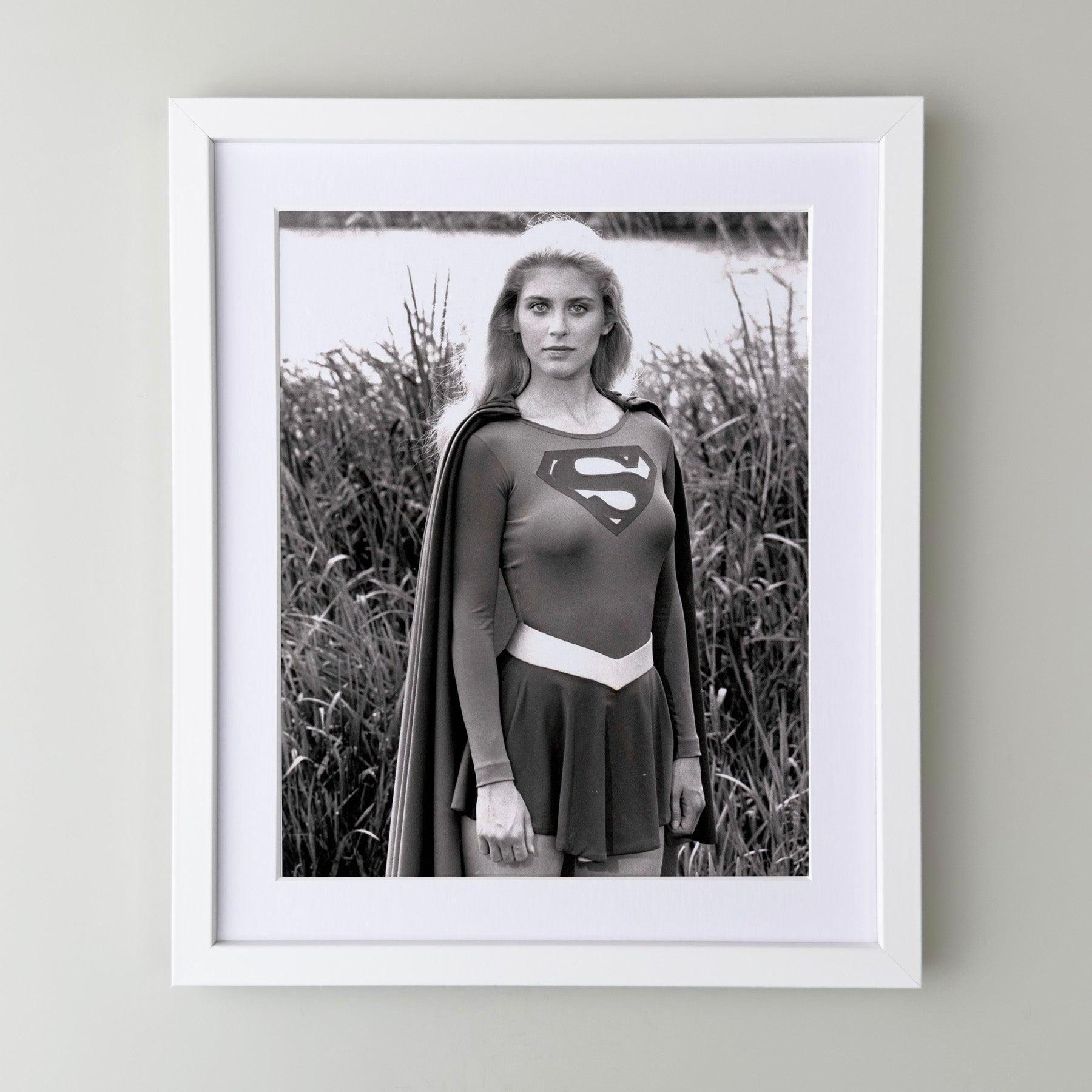 Américain Supergirl 1984 Publicity Film Movie Press Still Framed en vente