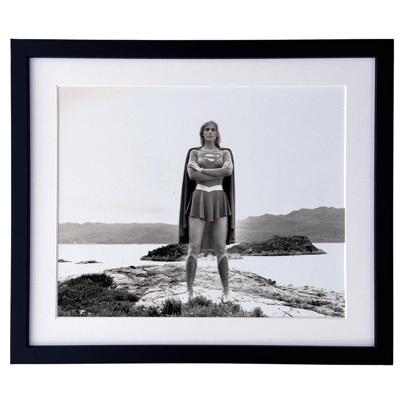 Supergirl 1984 Werbung Film Film Presse Standbild Gerahmt