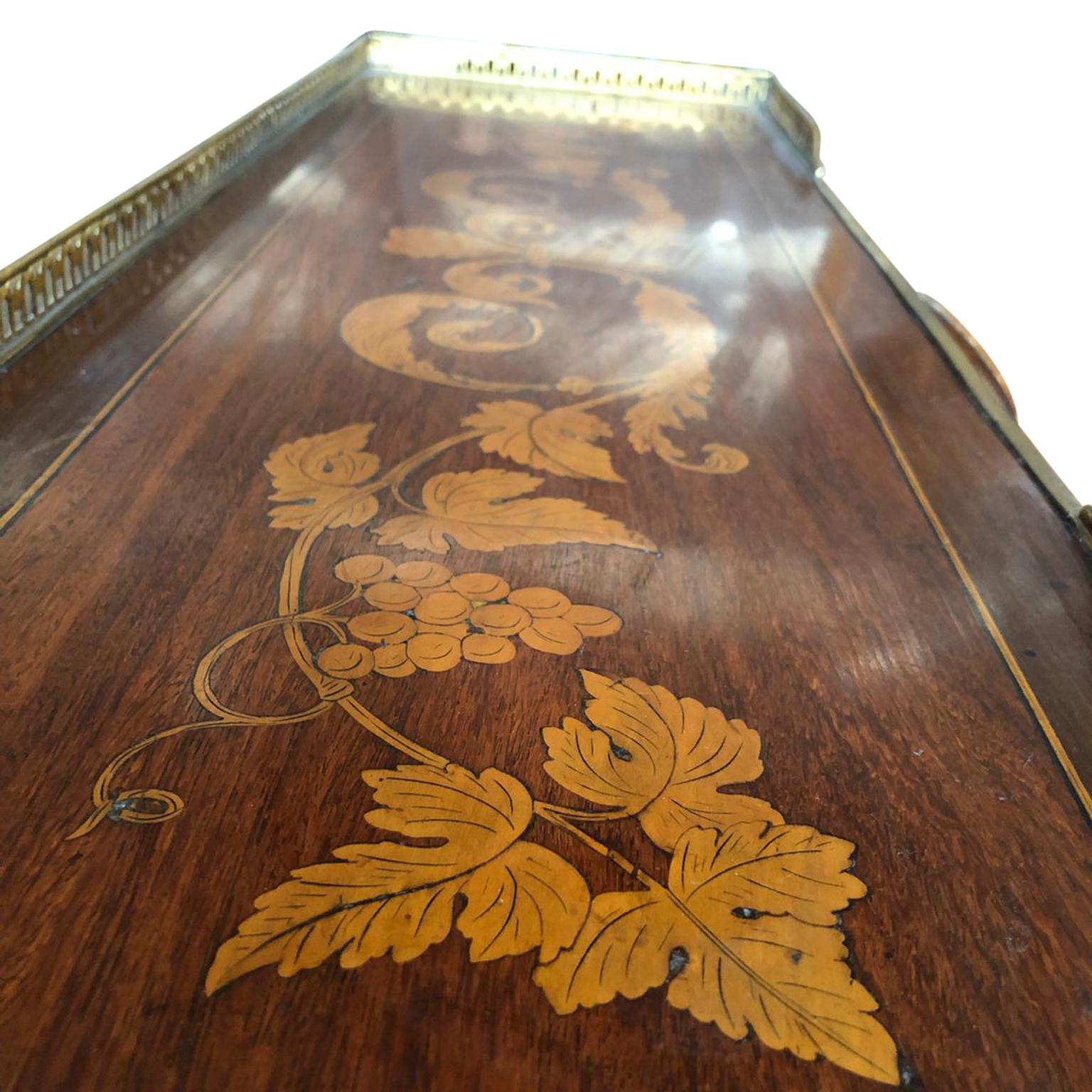 Superior 19th Century French Louis XVI Style Parquetry/Marquetry Cylinder Desk 4