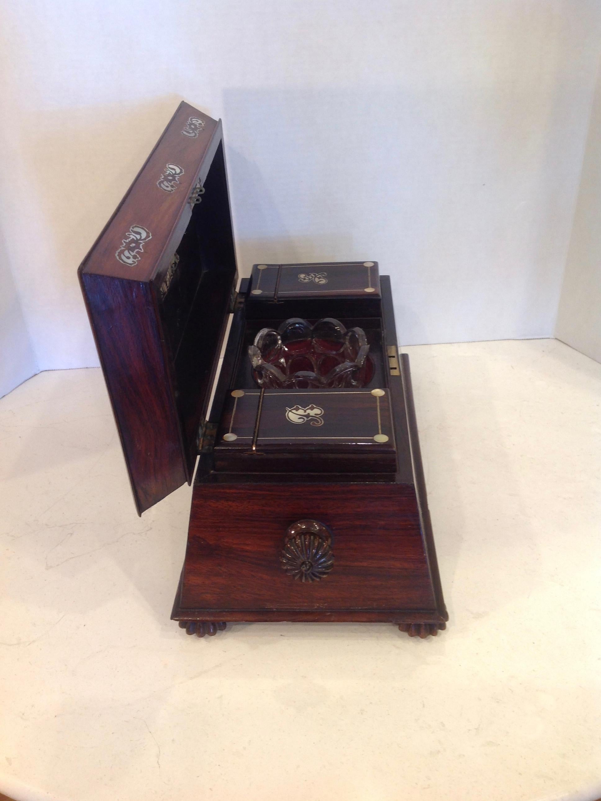 Superior Anglo Indian Tea Caddy For Sale 7