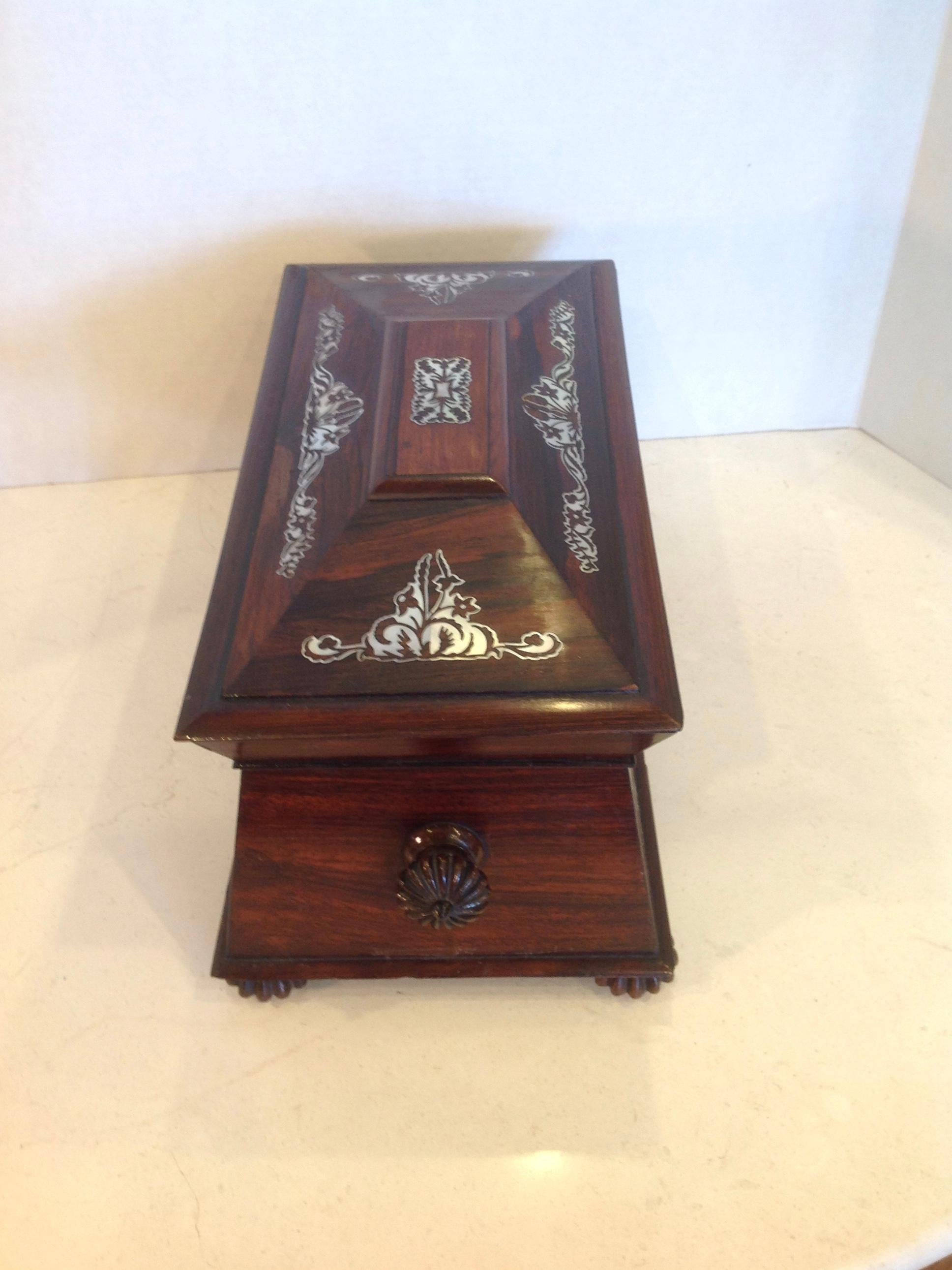 Superior Anglo Indian Tea Caddy For Sale 8