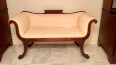 Superior Regency Settee / Hall Seat