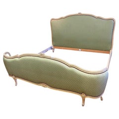 Superking, French Upholstered Antique Bed