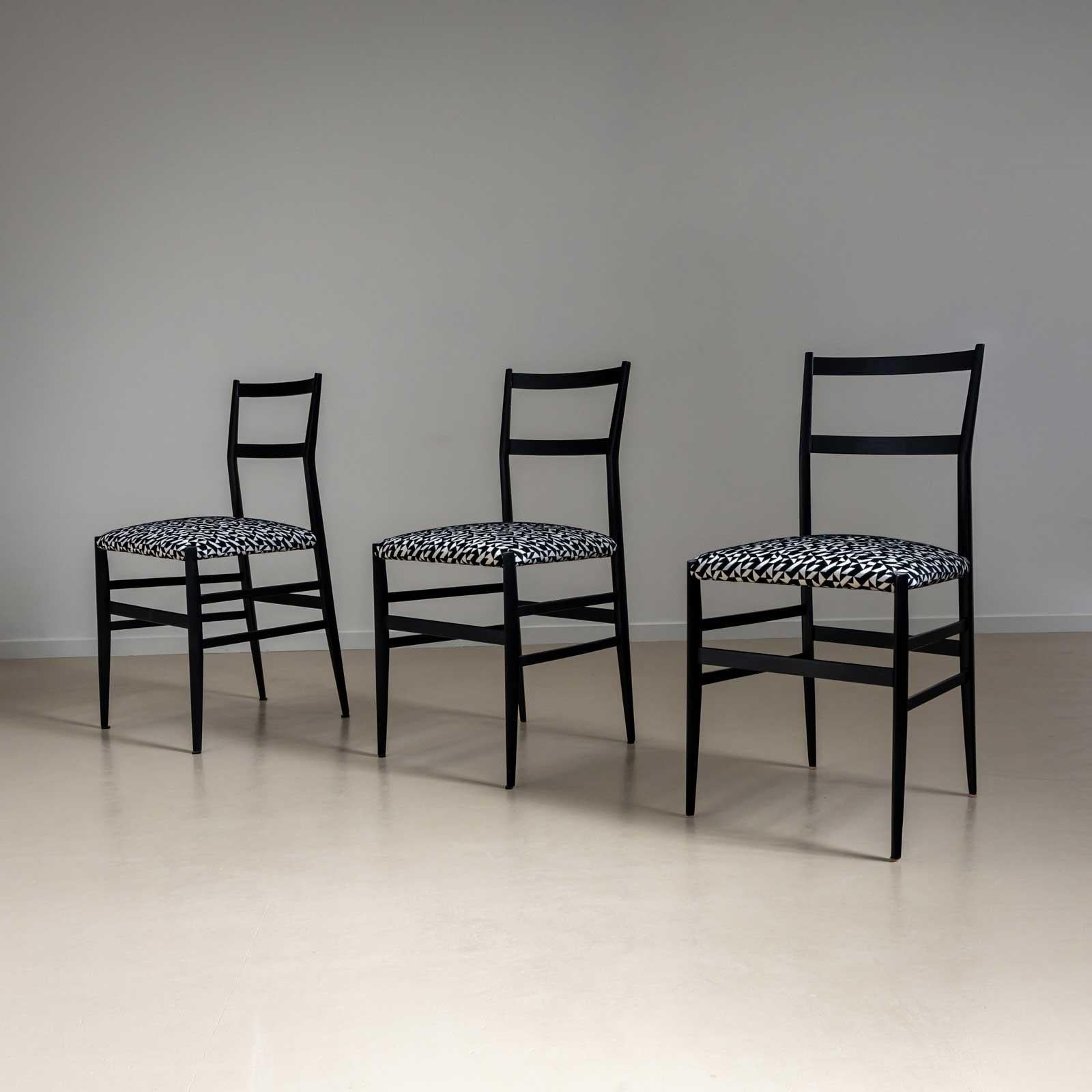 Superleggera Chairs by Giò Ponti, Italy, designed in 1957 For Sale 4