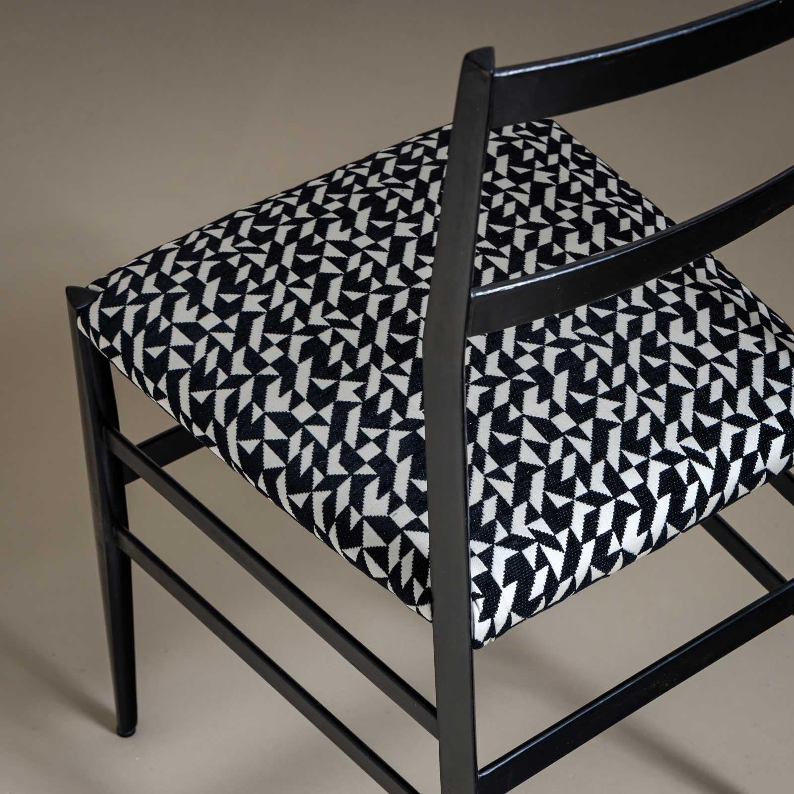 Superleggera Chairs by Giò Ponti, Italy, designed in 1957 For Sale 6
