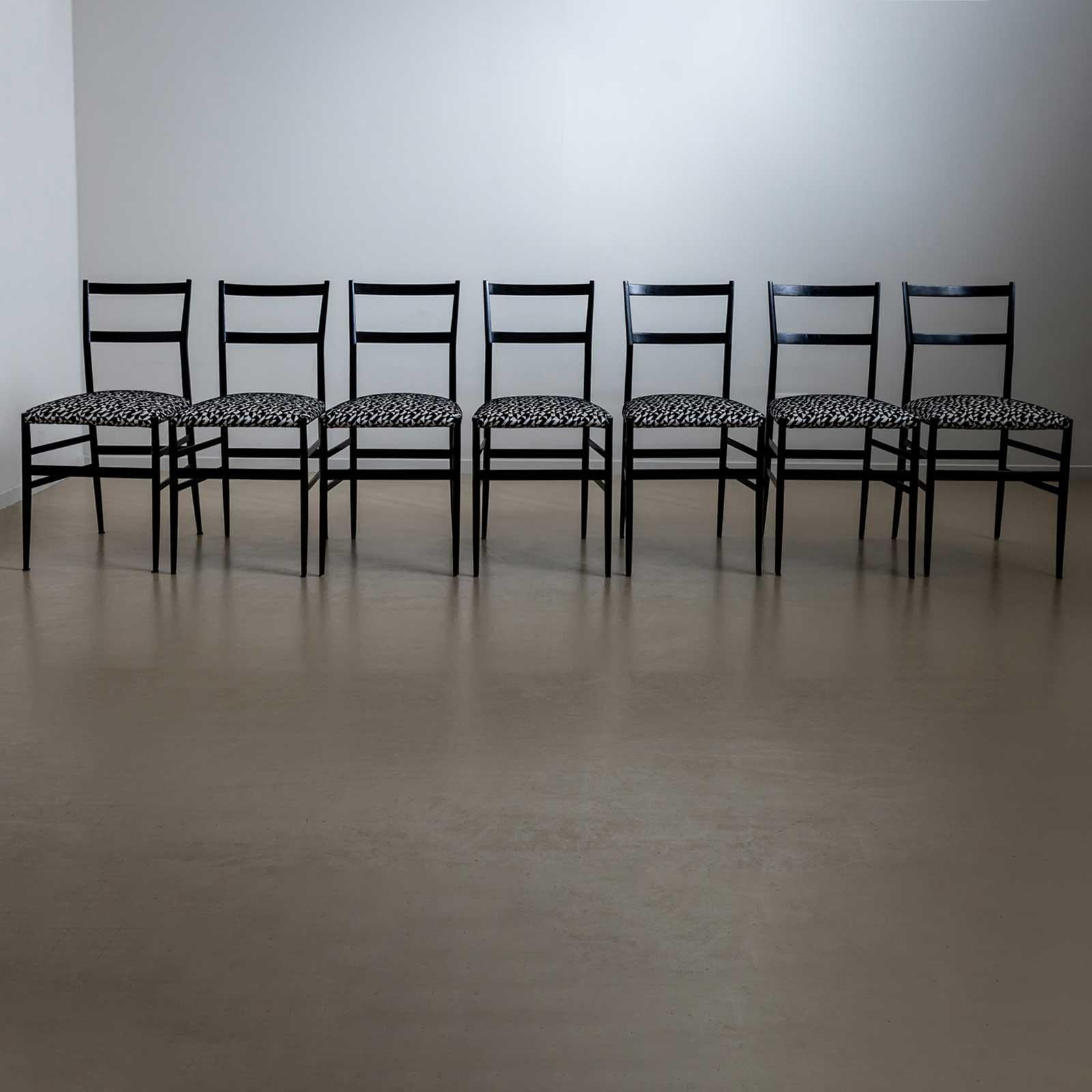 Superleggera Chairs by Giò Ponti, Italy, designed in 1957 For Sale 7