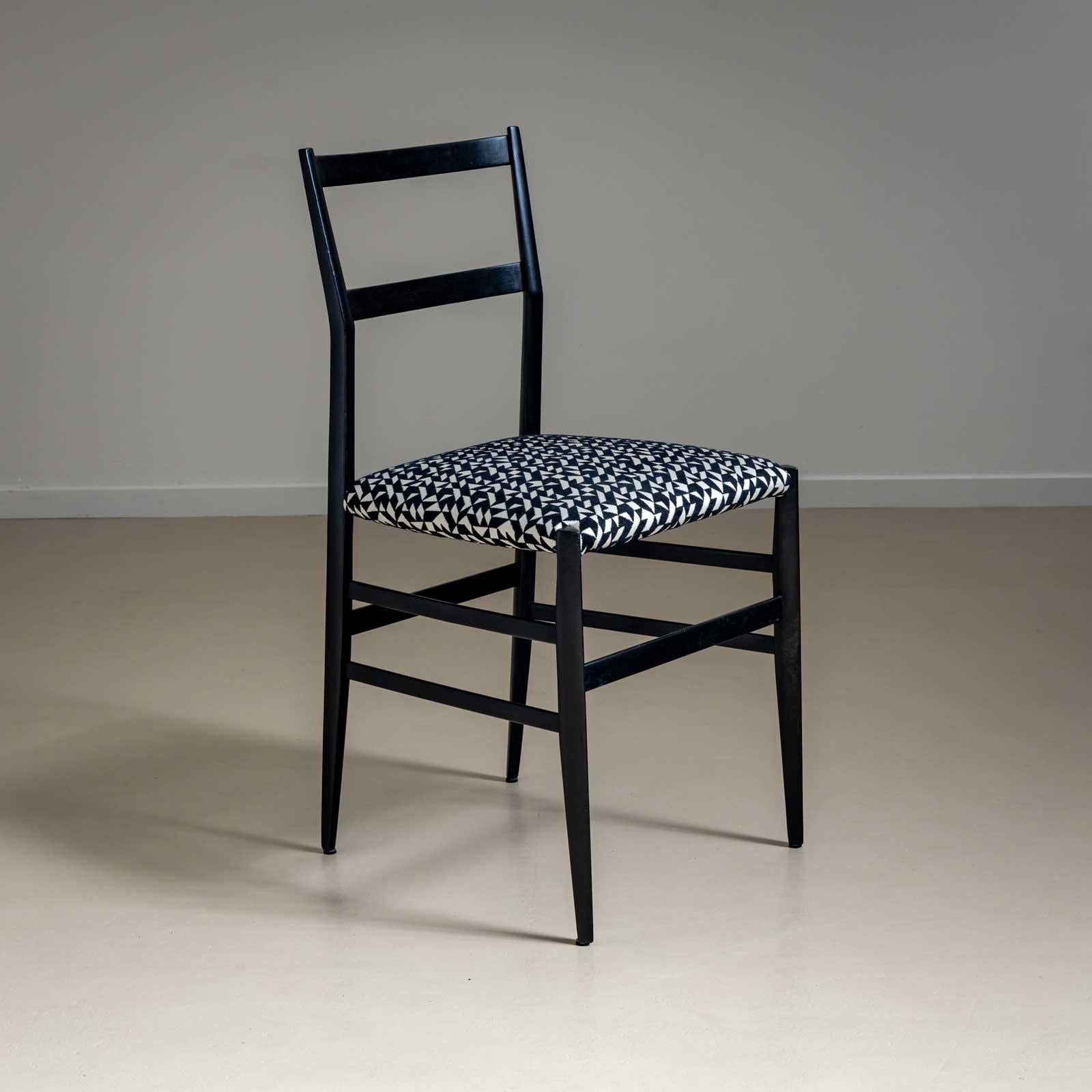 Superleggera Chairs by Giò Ponti, Italy, designed in 1957 In Good Condition For Sale In New York, NY