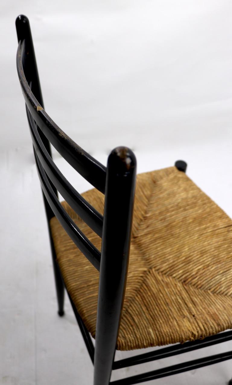 20th Century Superleggra Spinetto Chair Made in Italy