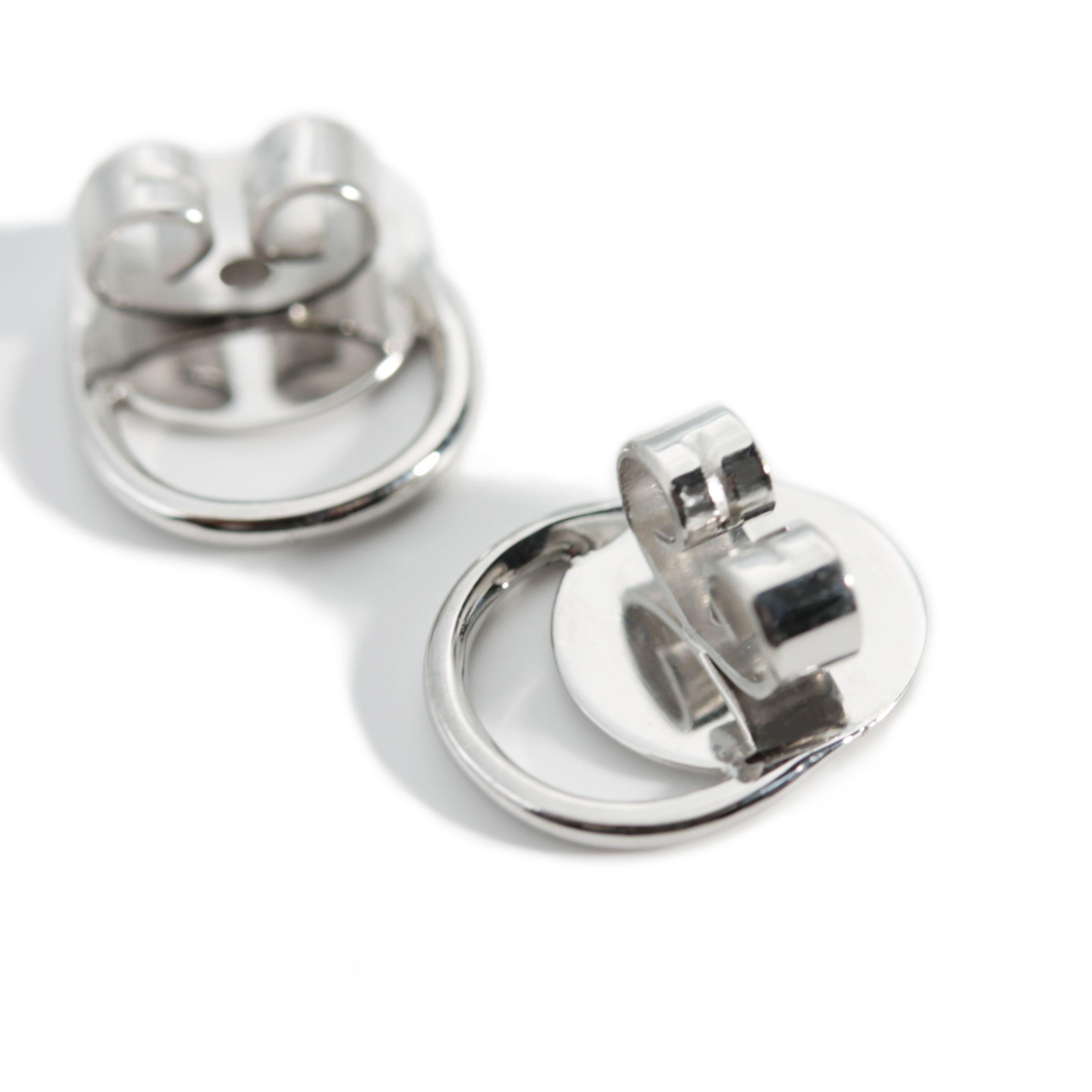 Pendientes de Turmalina Multicolor Superligeros y Planos en venta 11