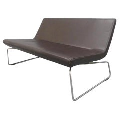Barber et Osgerby pour Cappellini Canapé Superlight en cuir Brown