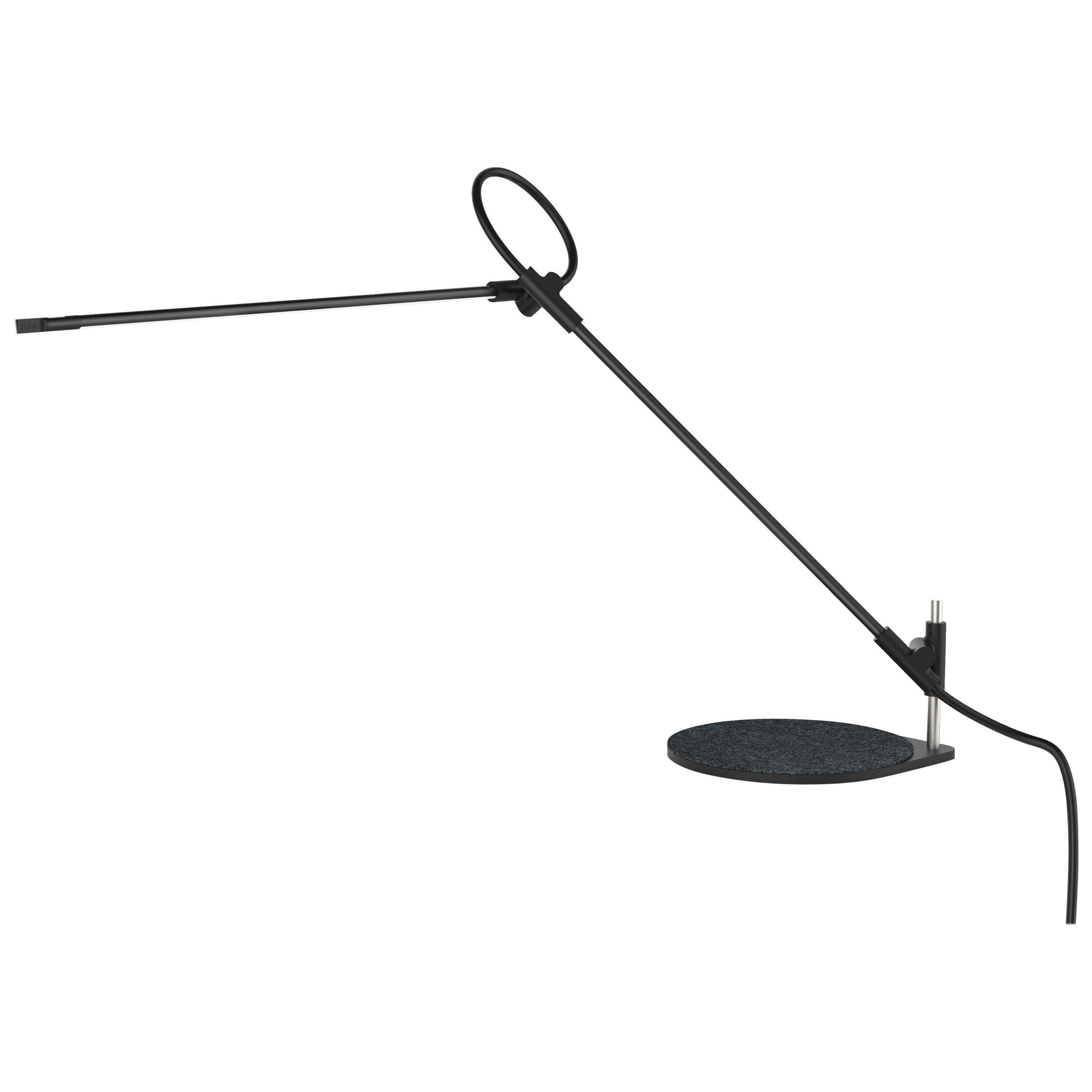 Superlight Table Lamp in Black by Pablo Designs For Sale