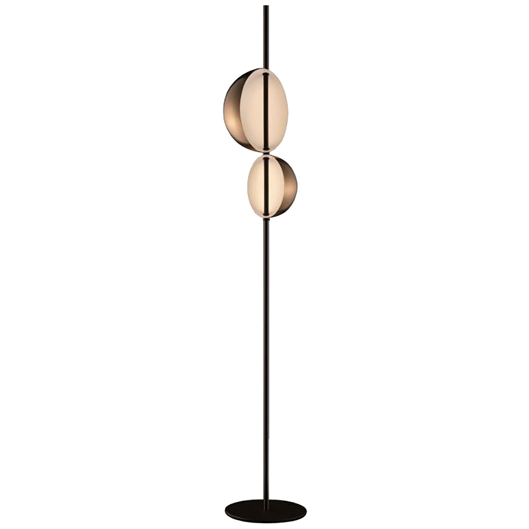 Superluna Floor Lamp by Victor Vasilev for Oluce For Sale