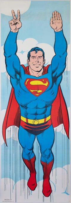 Superman 1971 Door Panel DC Prints US Special Poster, Swan and Anderson