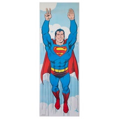 Superman 1971 Panel de puerta DC Prints Póster especial EE.UU., Swan y Anderson