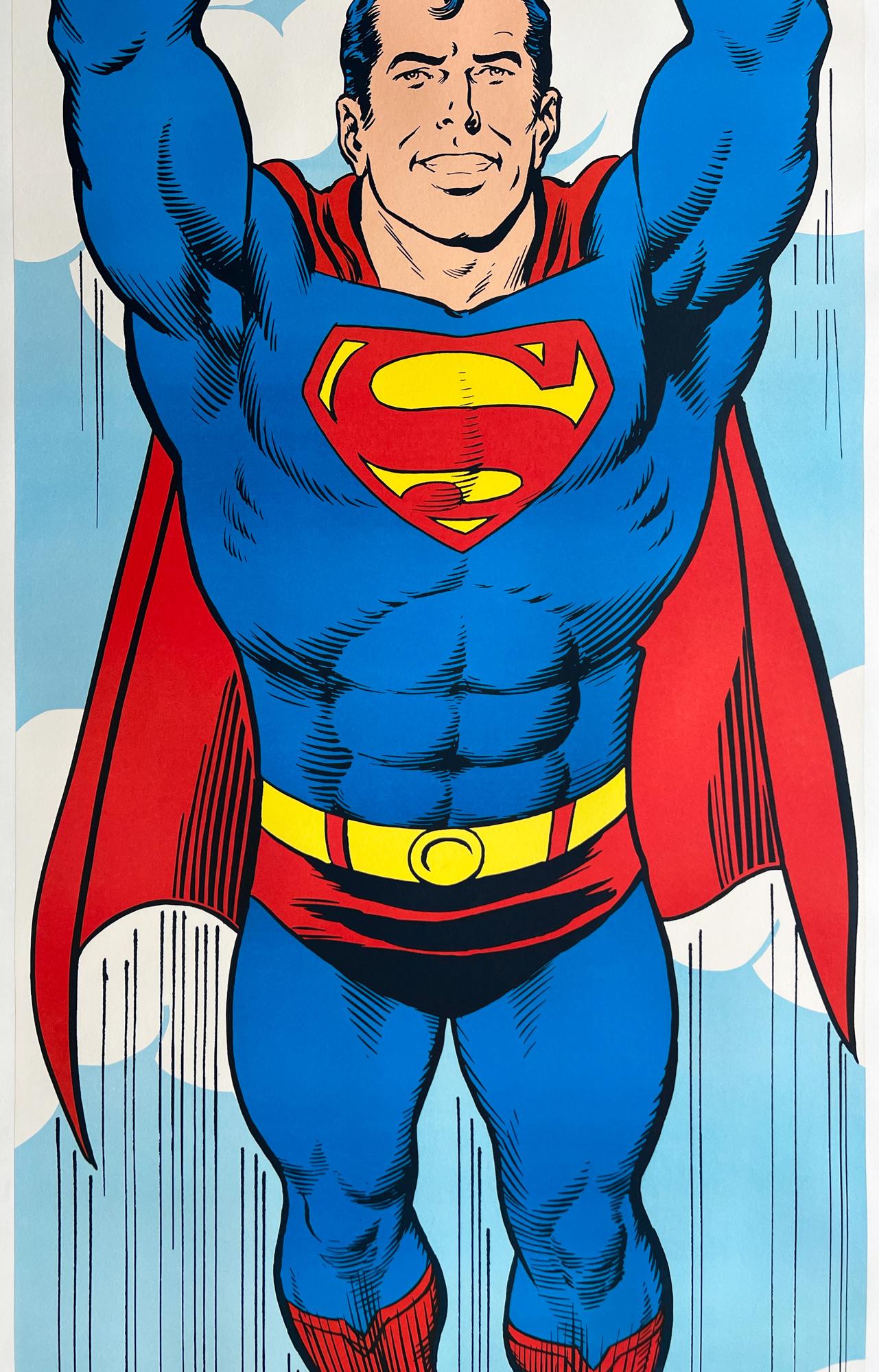 superman vintage poster
