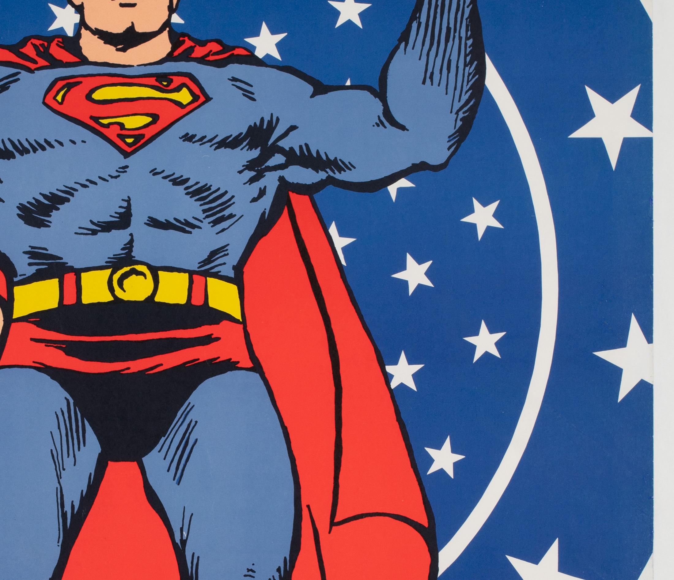 superman poster vintage