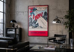 Superman 1989 MOMA Exhibition Poster, Andy Warhol