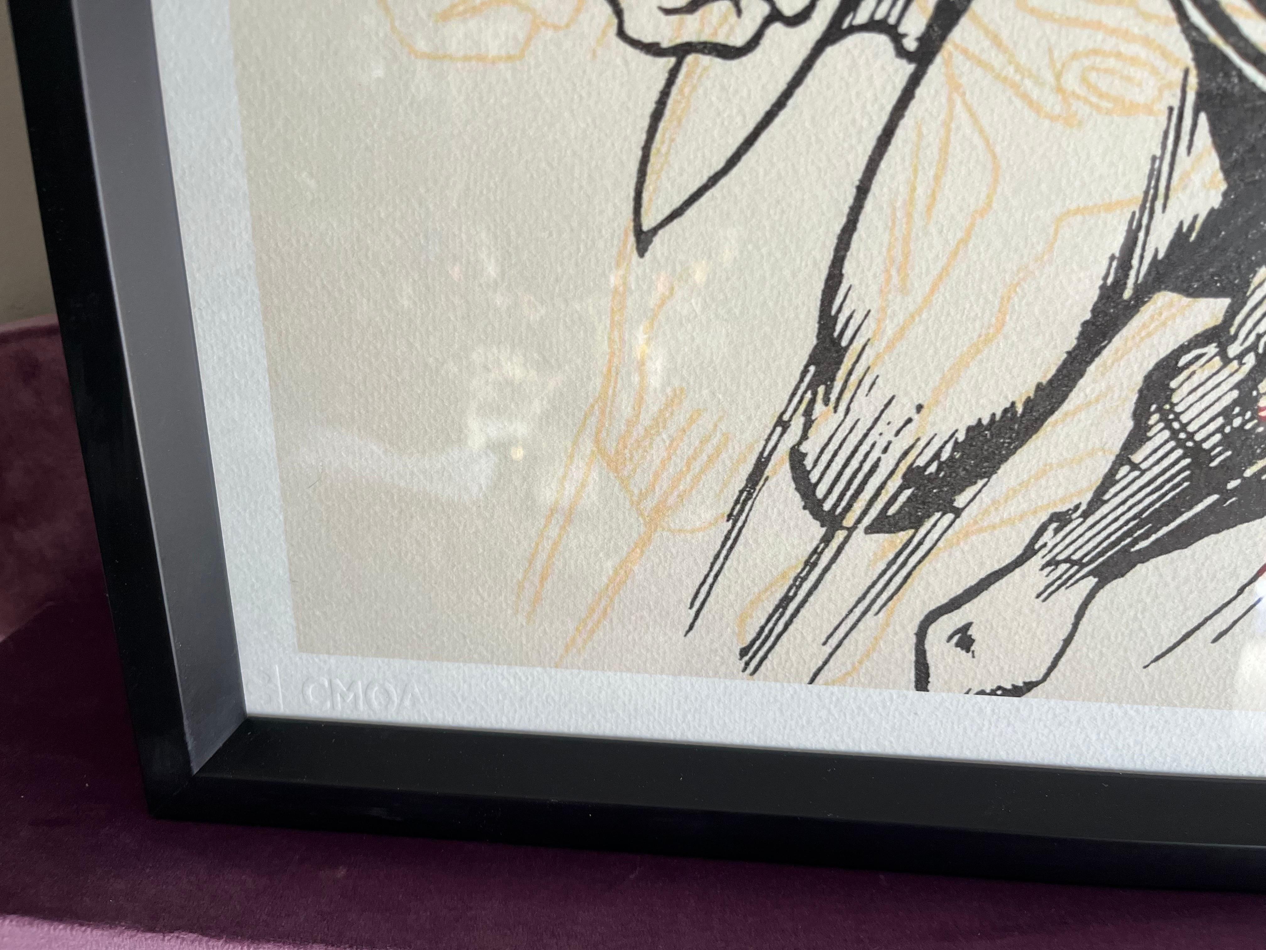 Superman di Andy Warhol Edizione Limitata con certificato  Excellent état - En vente à Foggia, FG