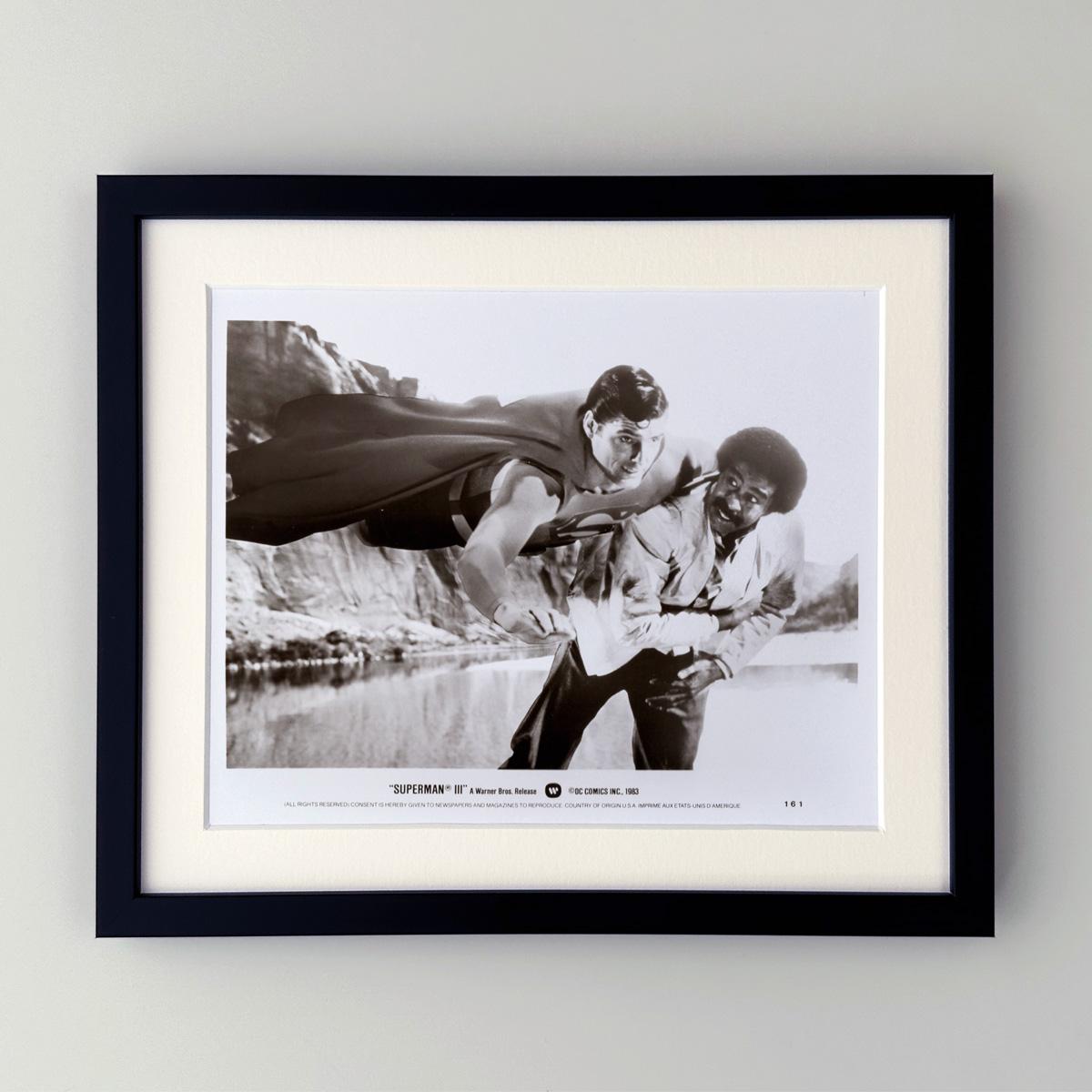 Unknown SUPERMAN III (1983)  Publicity Film Still  FRAMED For Sale