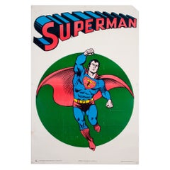 Vintage Superman Original 1978 UK / British Special Poster, Superhero DC