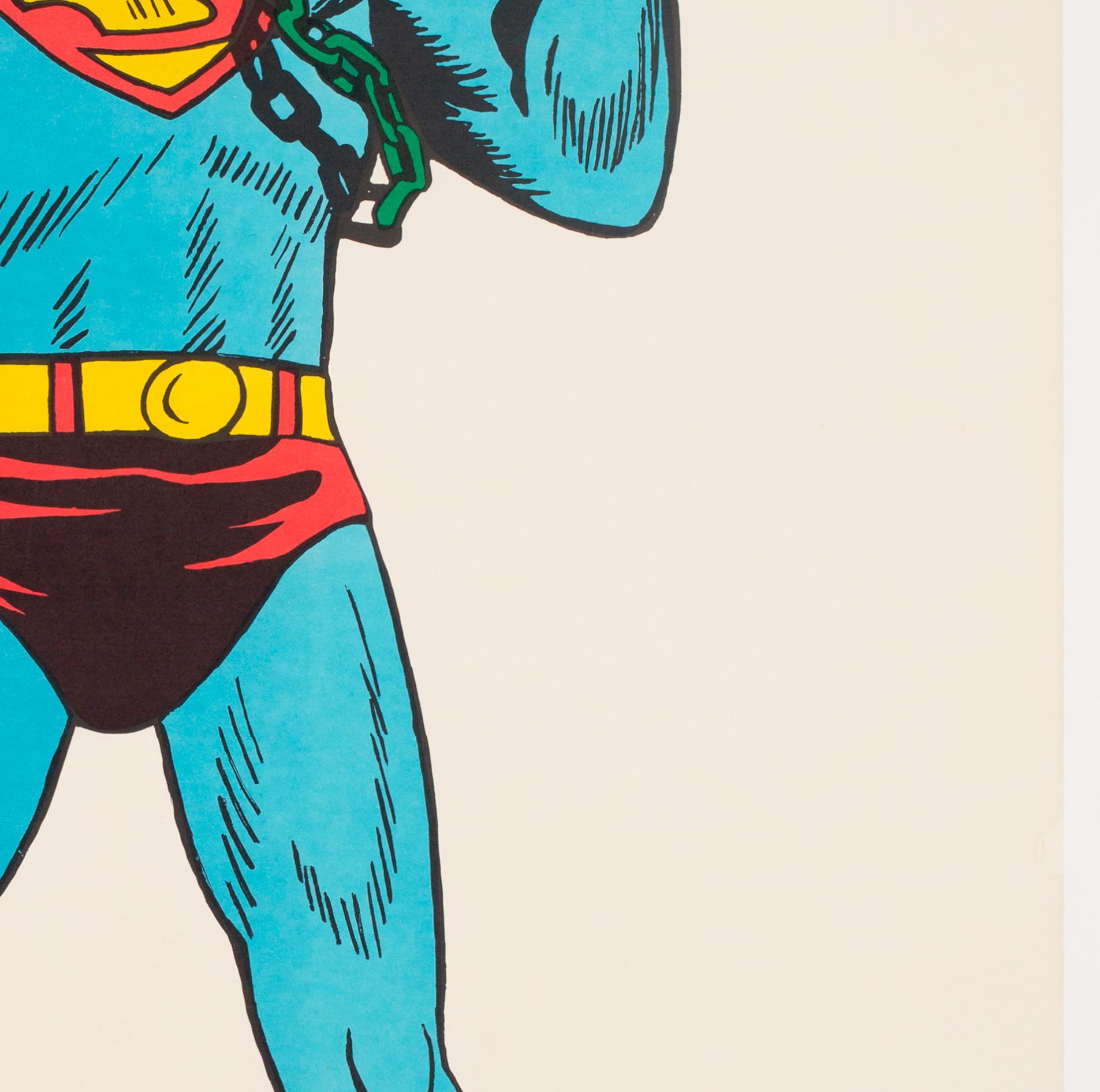 superman poster vintage