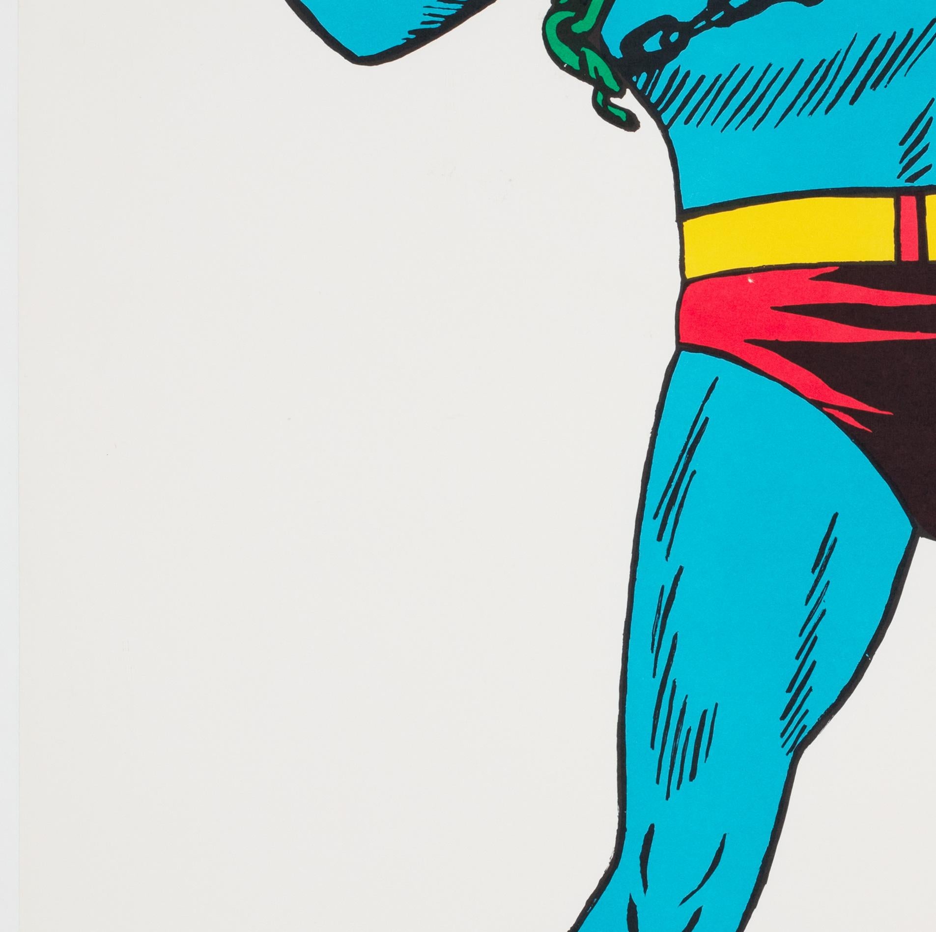 Superman, Vintage 1966, US-Poster, Superman (20. Jahrhundert) im Angebot