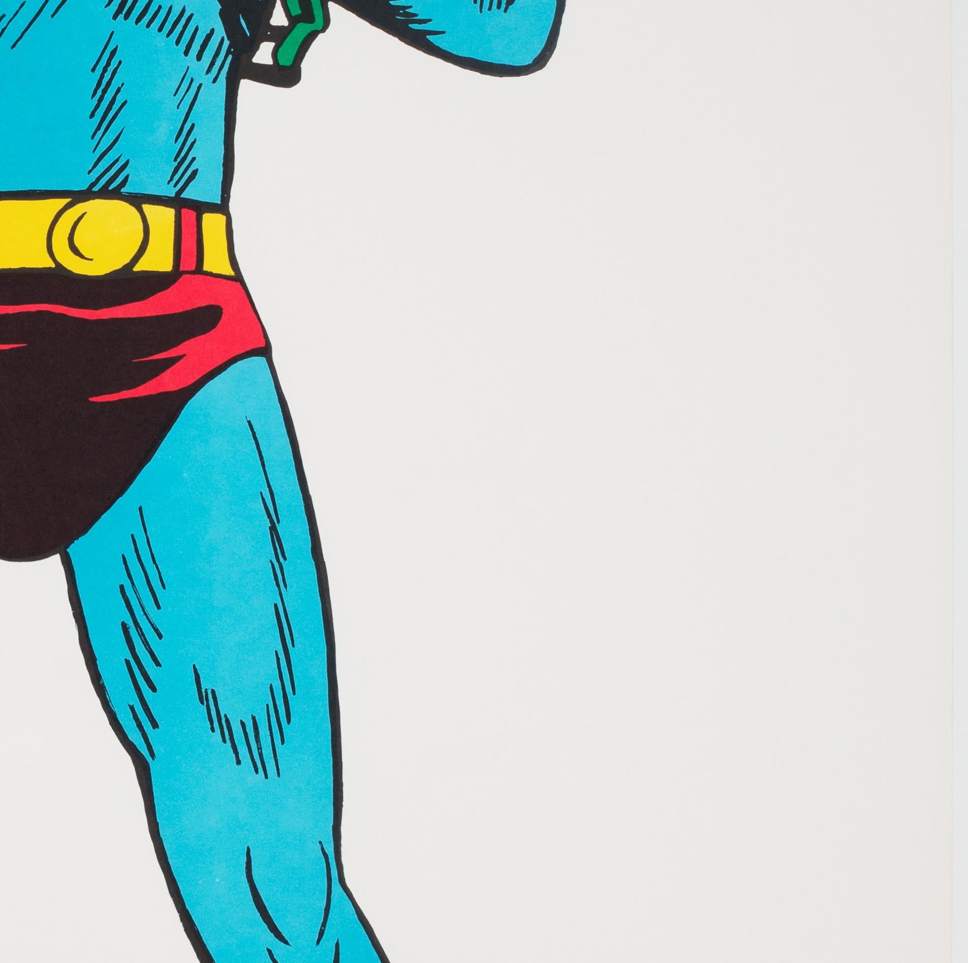 Superman, Vintage 1966, US-Poster, Superman (Leinen) im Angebot
